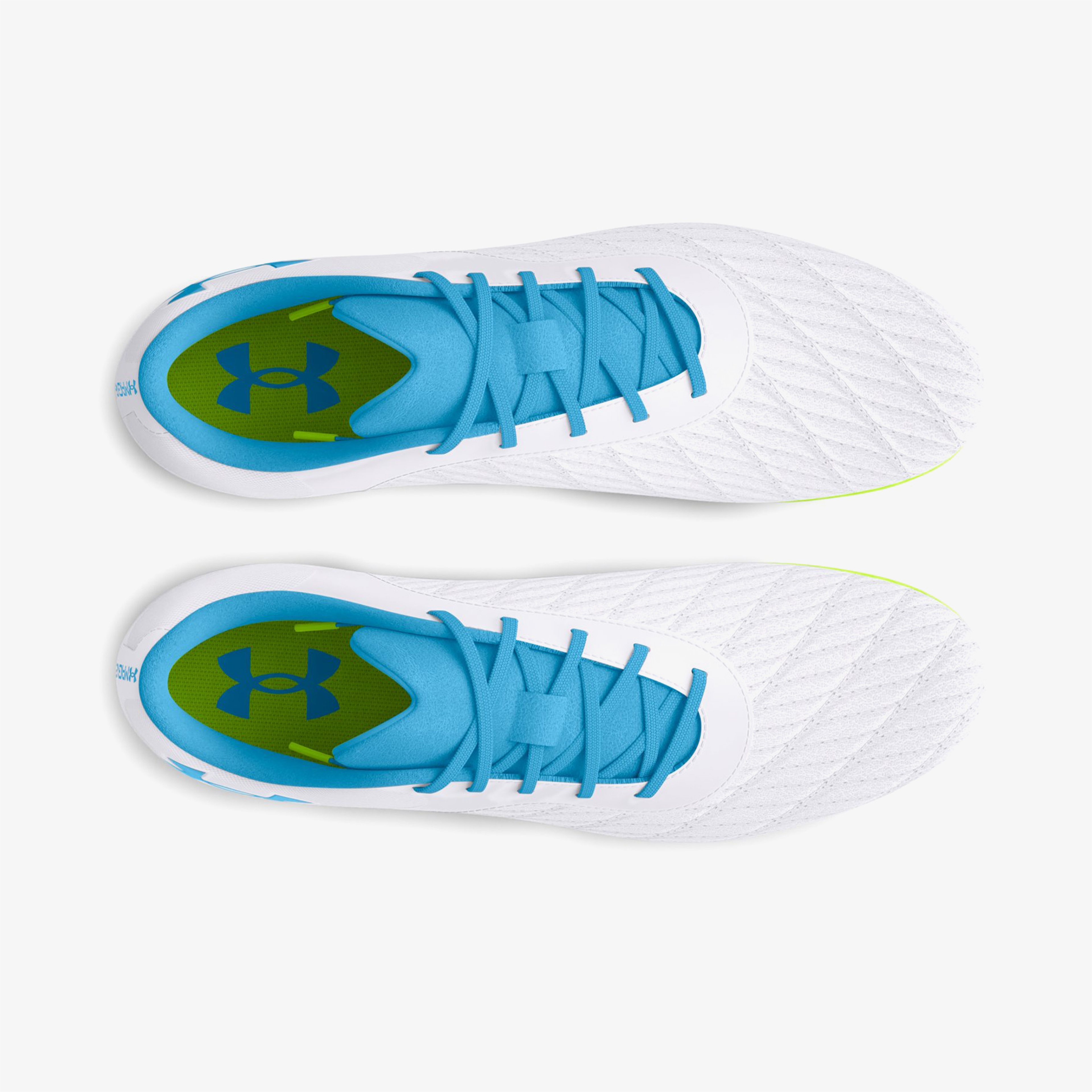 Under Armour Erkek Beyaz Çim Saha Kramponu