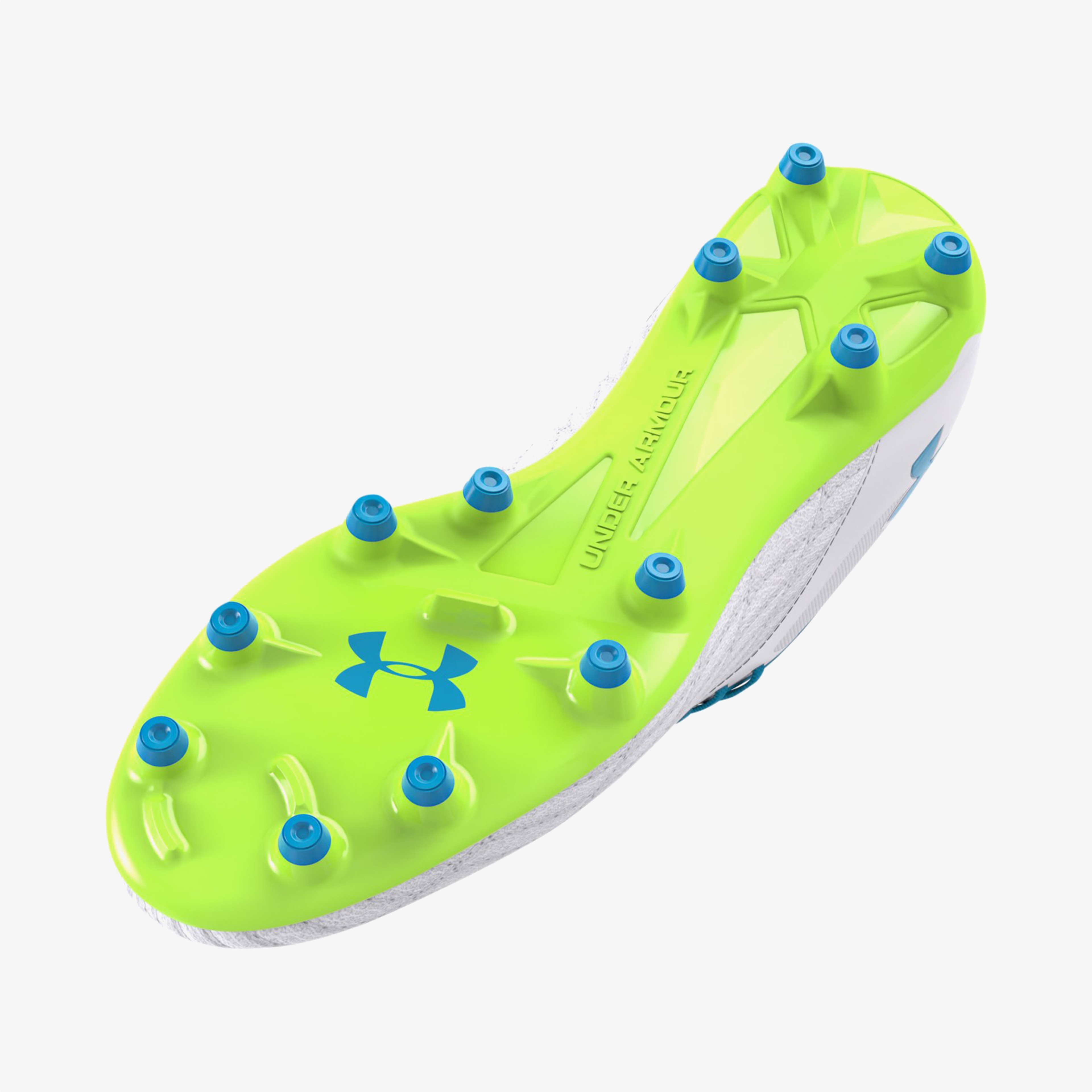 Under Armour Erkek Beyaz Çim Saha Kramponu
