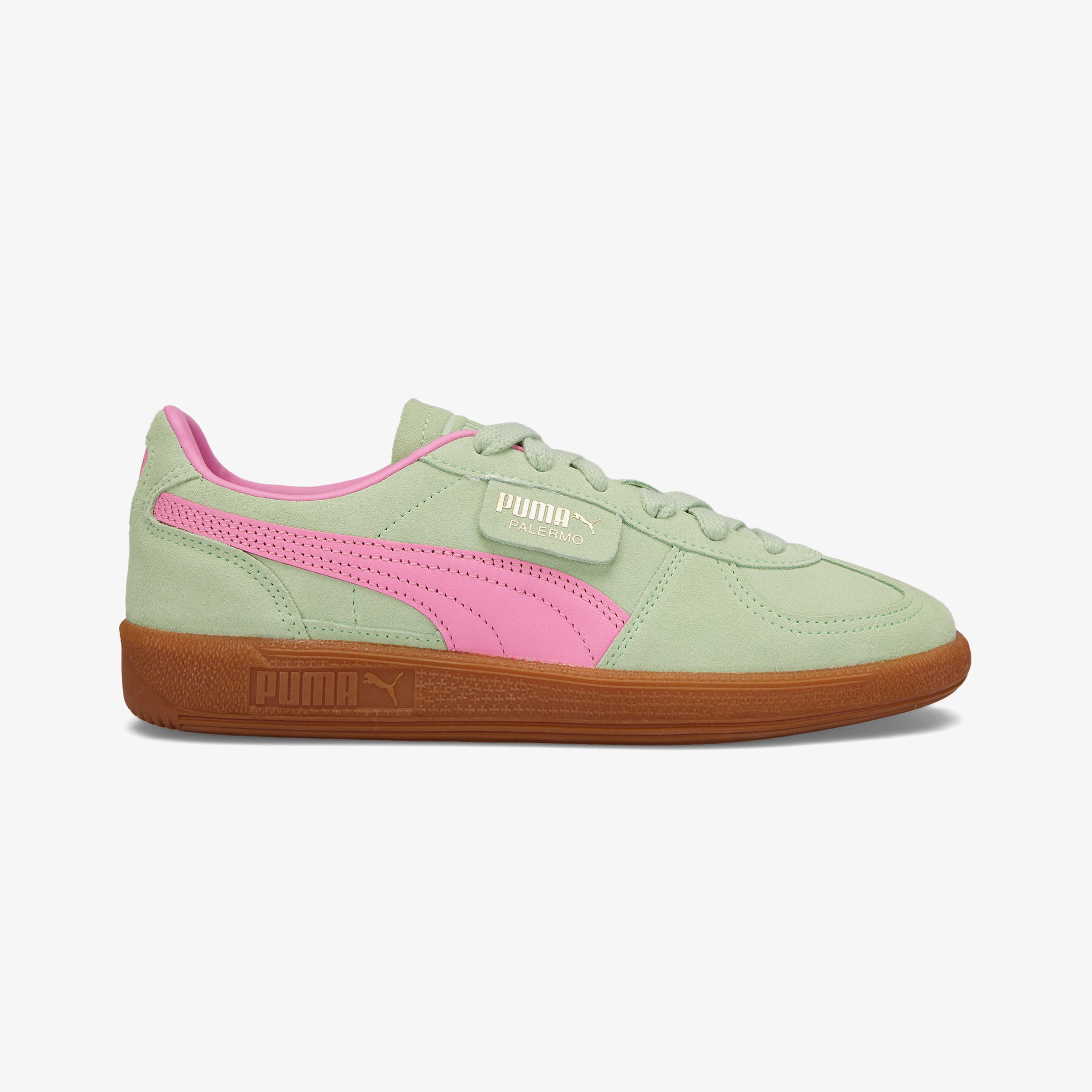 Puma Palermo Kadın Yeşil/Pembe Spor Ayakkabı