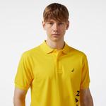 Nautica Erkek Sarı Classic Fit Kısa Kollu Polo Yaka T-Shirt