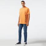 Nautica Erkek Turuncu Classic Fit Kısa Kollu Polo Yaka T-Shirt
