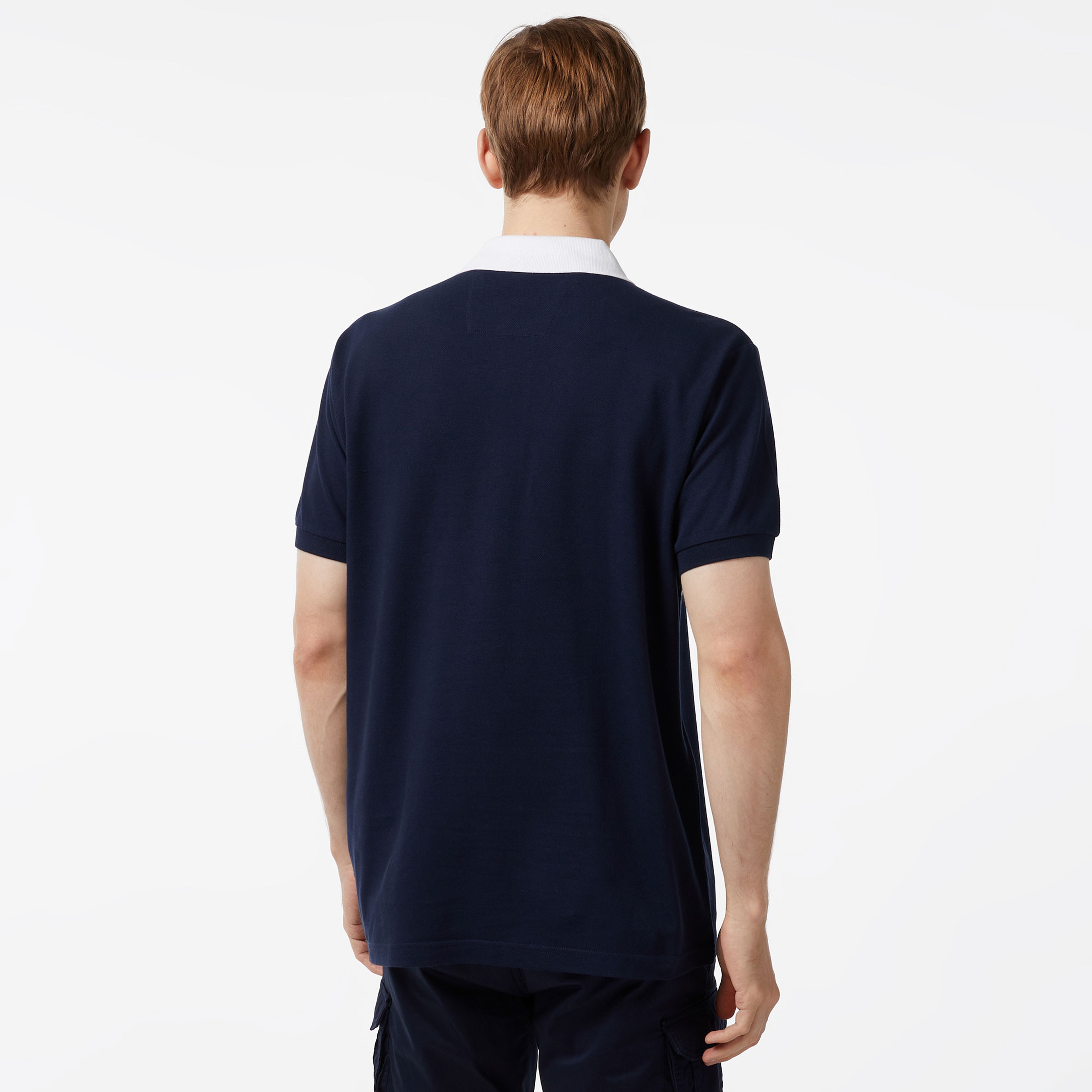 Nautica Erkek Lacivert Classic Fit Kısa Kollu Polo