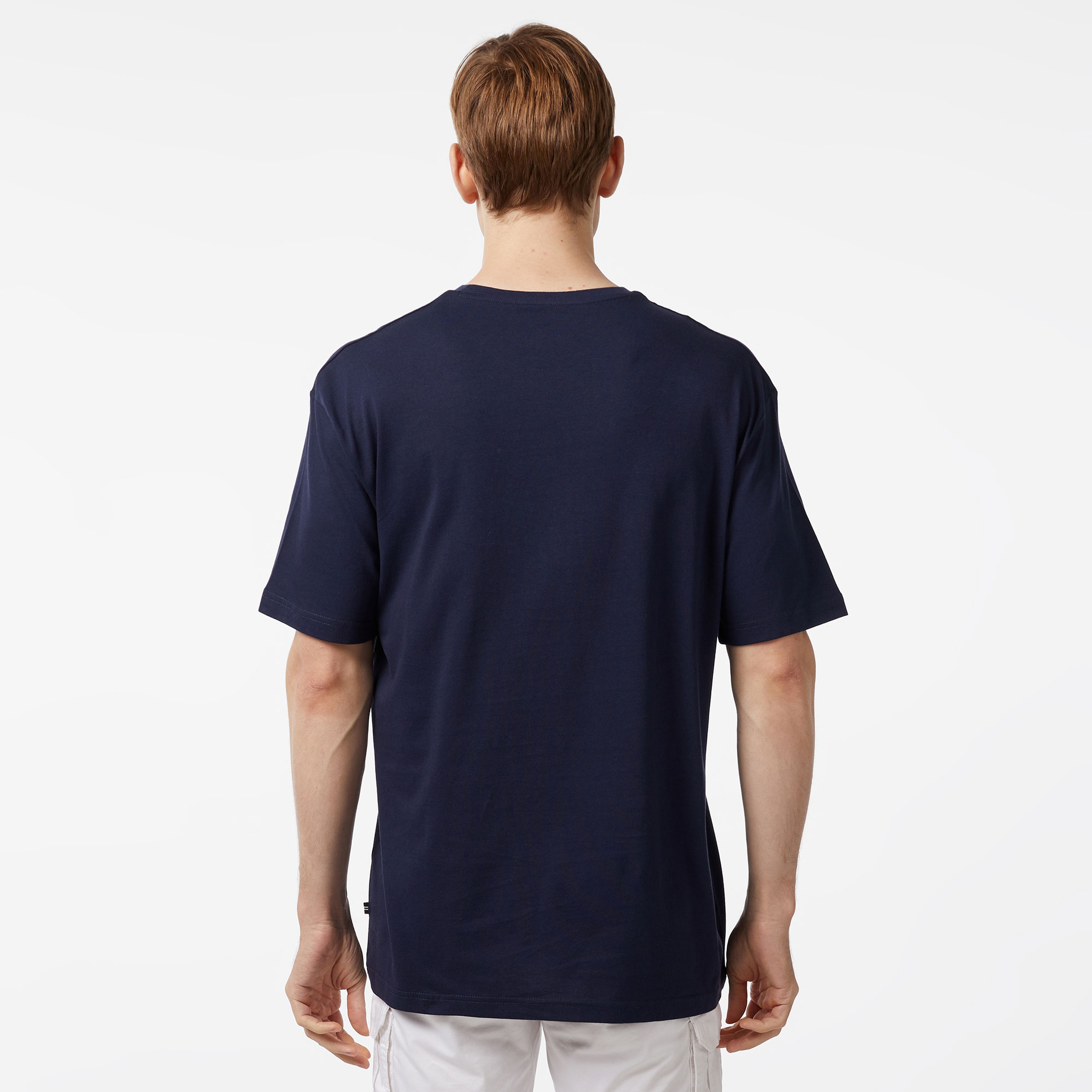 Nautica Erkek Lacivert Oversize T-Shirt