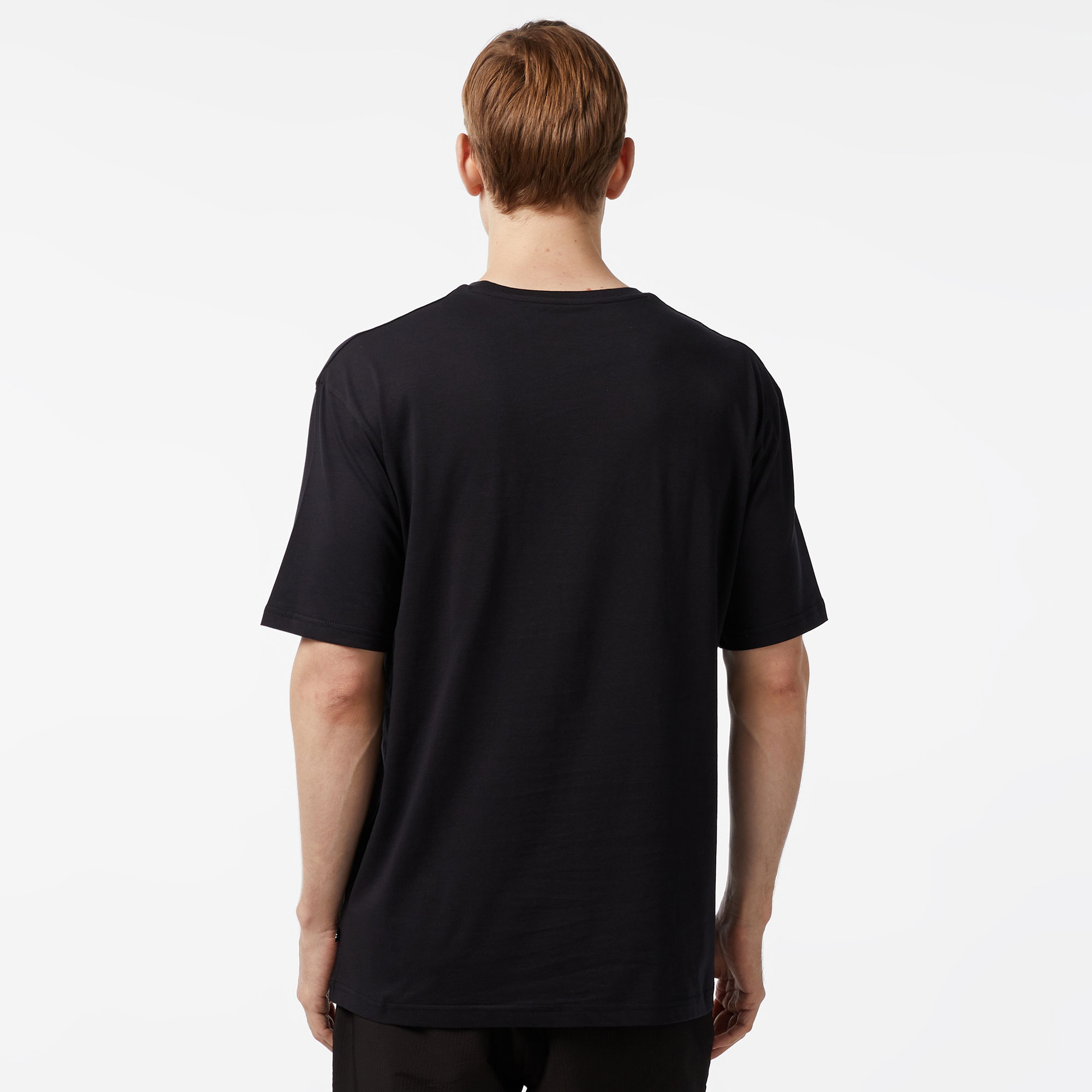 Nautica Erkek Siyah Oversize T-Shirt