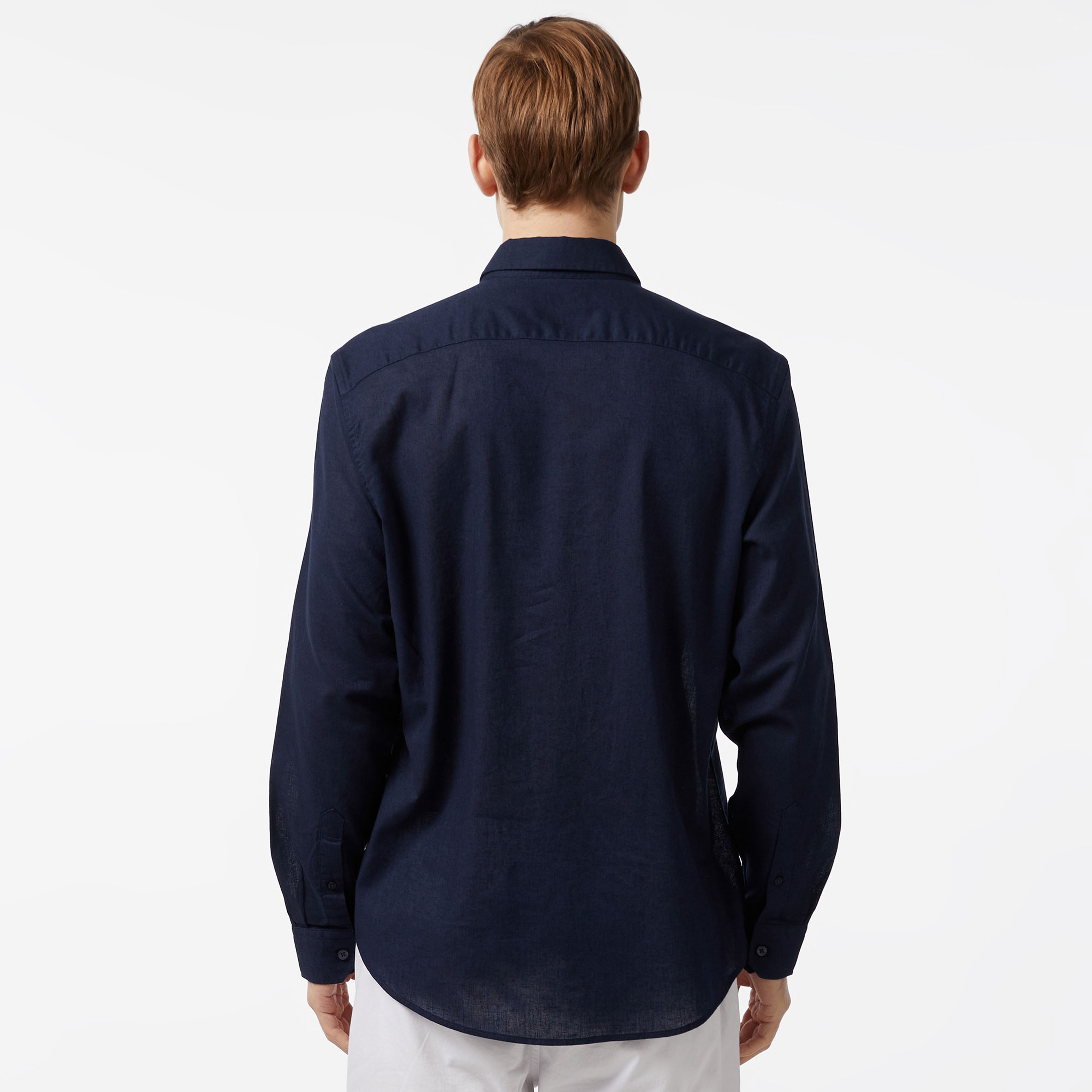 Nautica Erkek Lacivert Classic Fit Gömlek