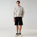 Lacoste x House of SuperStep Erkek Gri Ceket