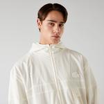 Lacoste x House of SuperStep Erkek Beyaz/Krem Ceket