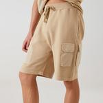 Lacoste x House of SuperStep Erkek Kahverengi Şort