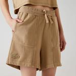 Lacoste x House of SuperStep Kadın Kahverengi Şort