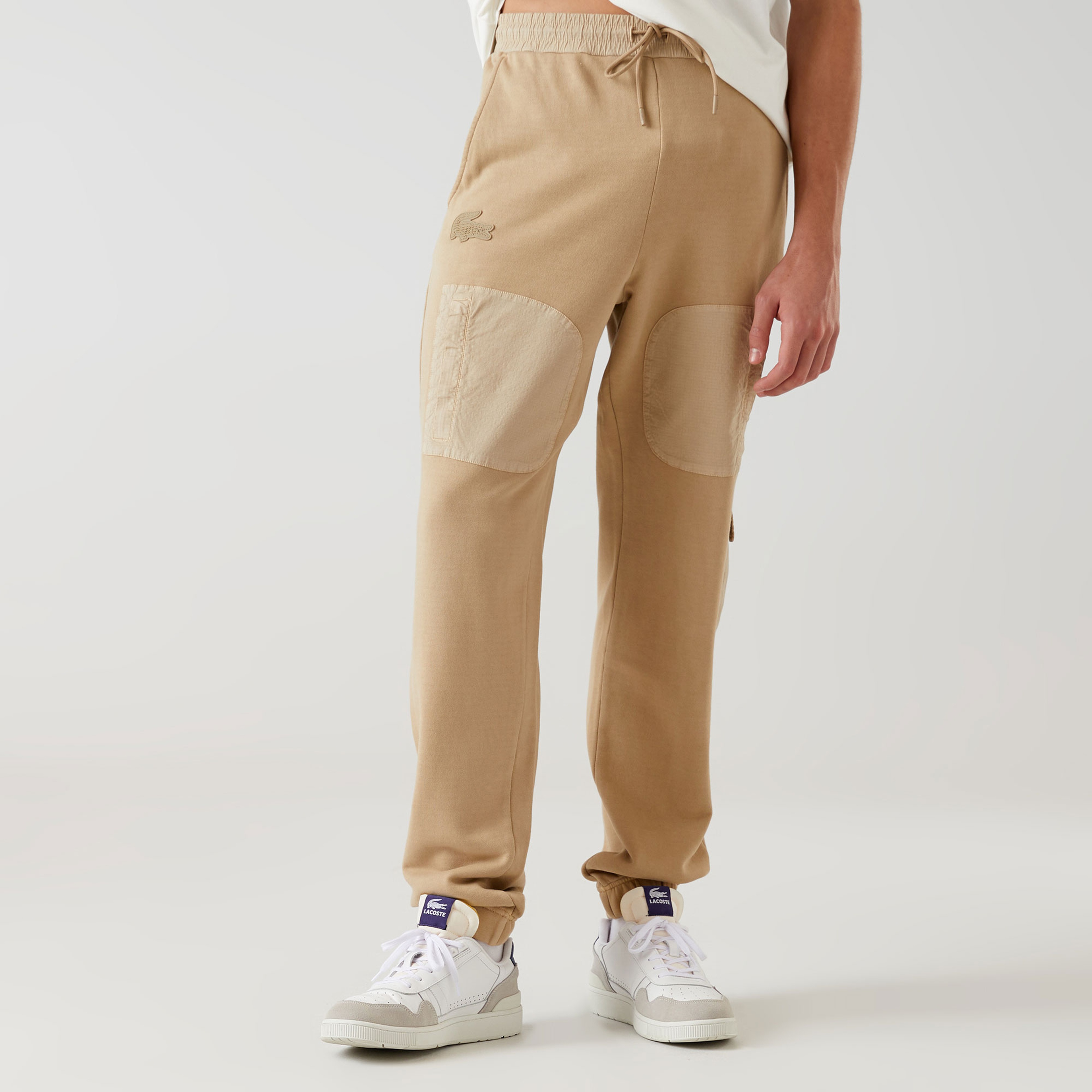 Lacoste x House of SuperStep Erkek Kahverengi Eşofman Altı