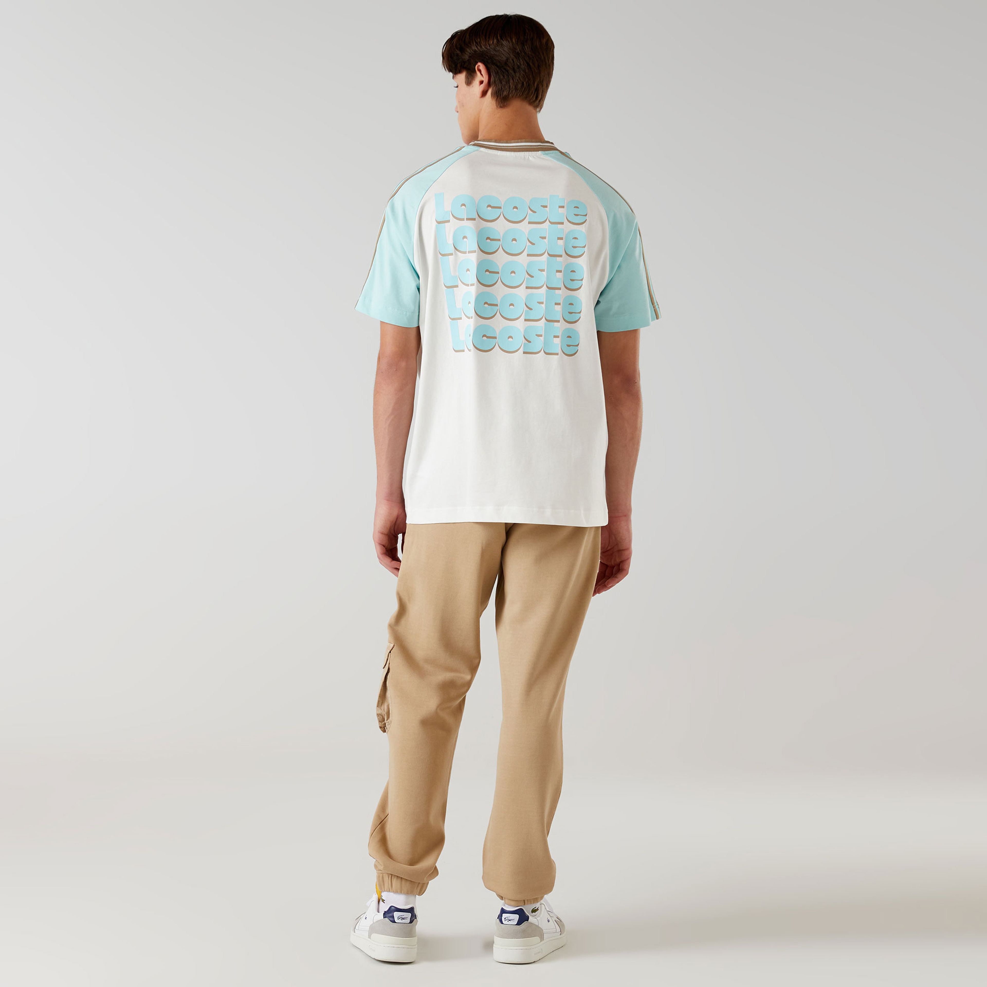 Lacoste x House of SuperStep Erkek Kahverengi Eşofman Altı