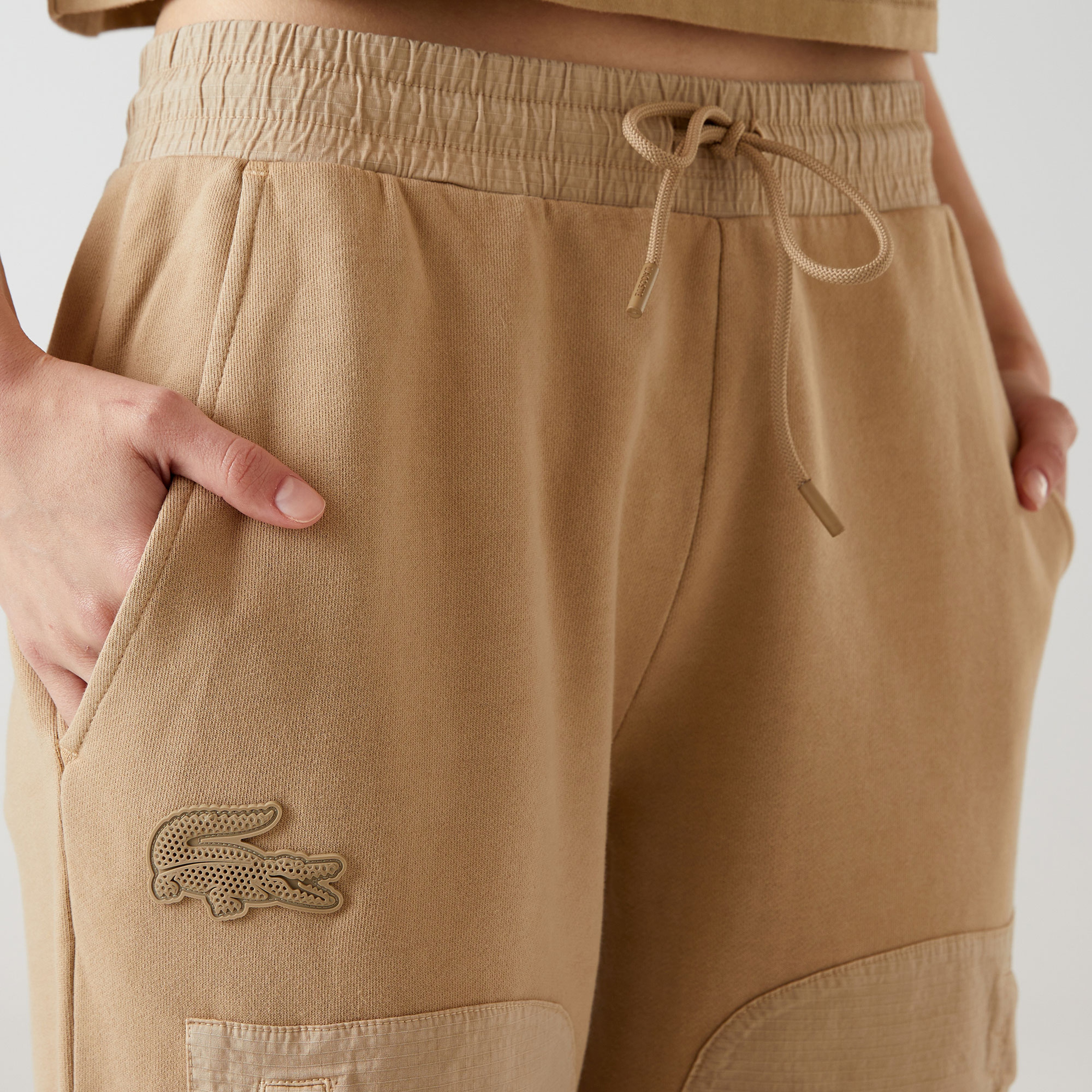 Lacoste x House of SuperStep Kadın Kahverengi Eşofman Altı