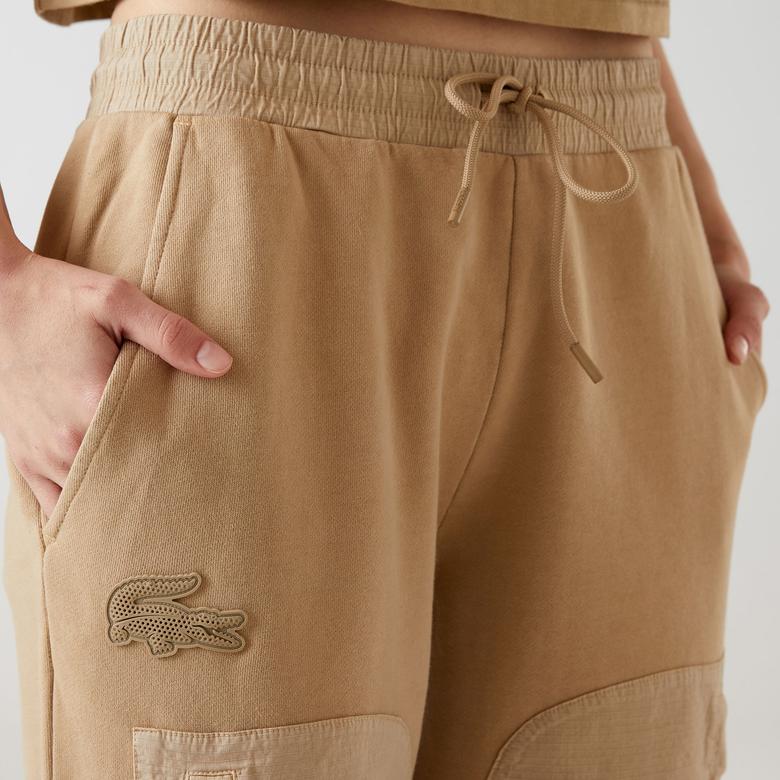 Lacoste x House of SuperStep Kadın Kahverengi Eşofman Altı