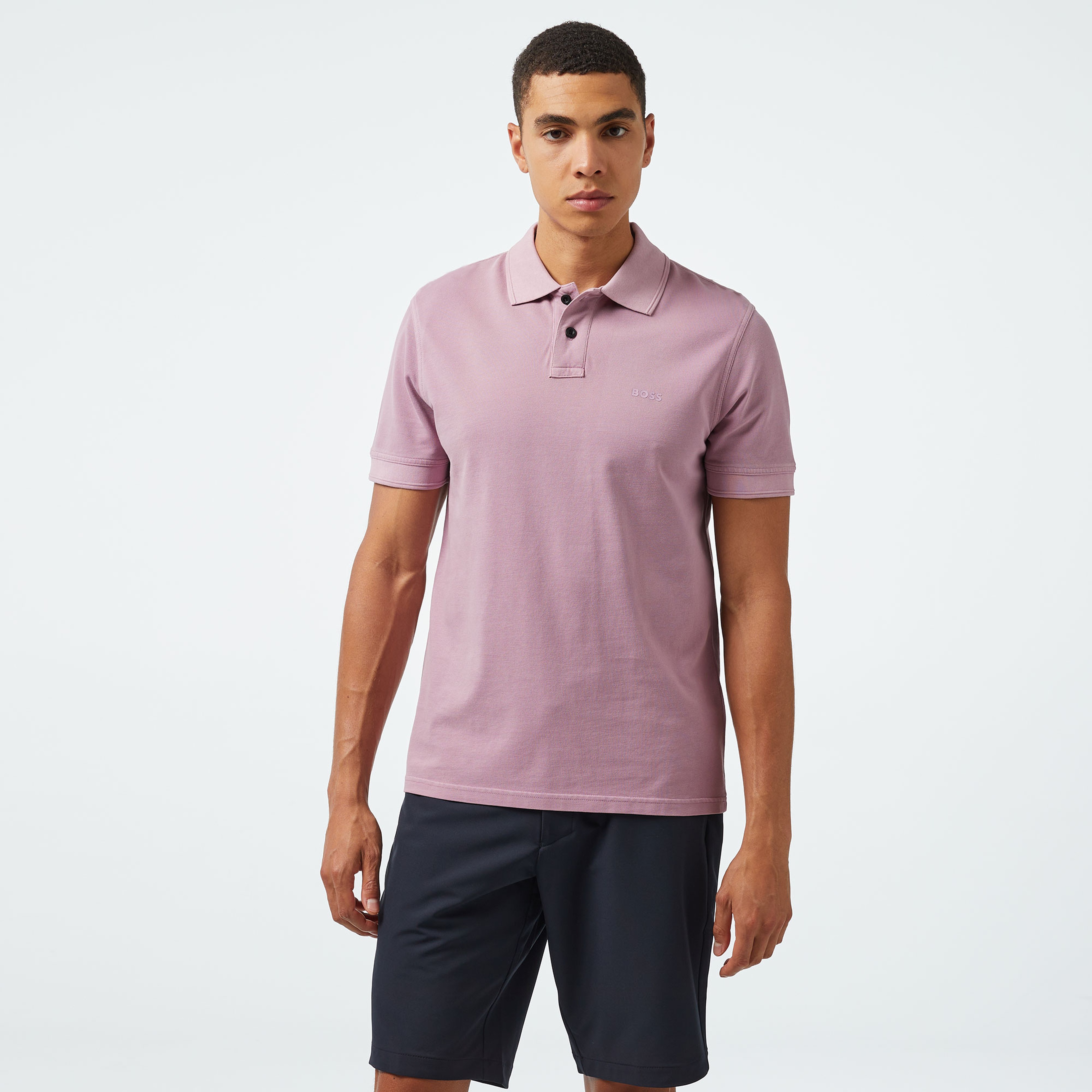 Boss Erkek Mor Polo
