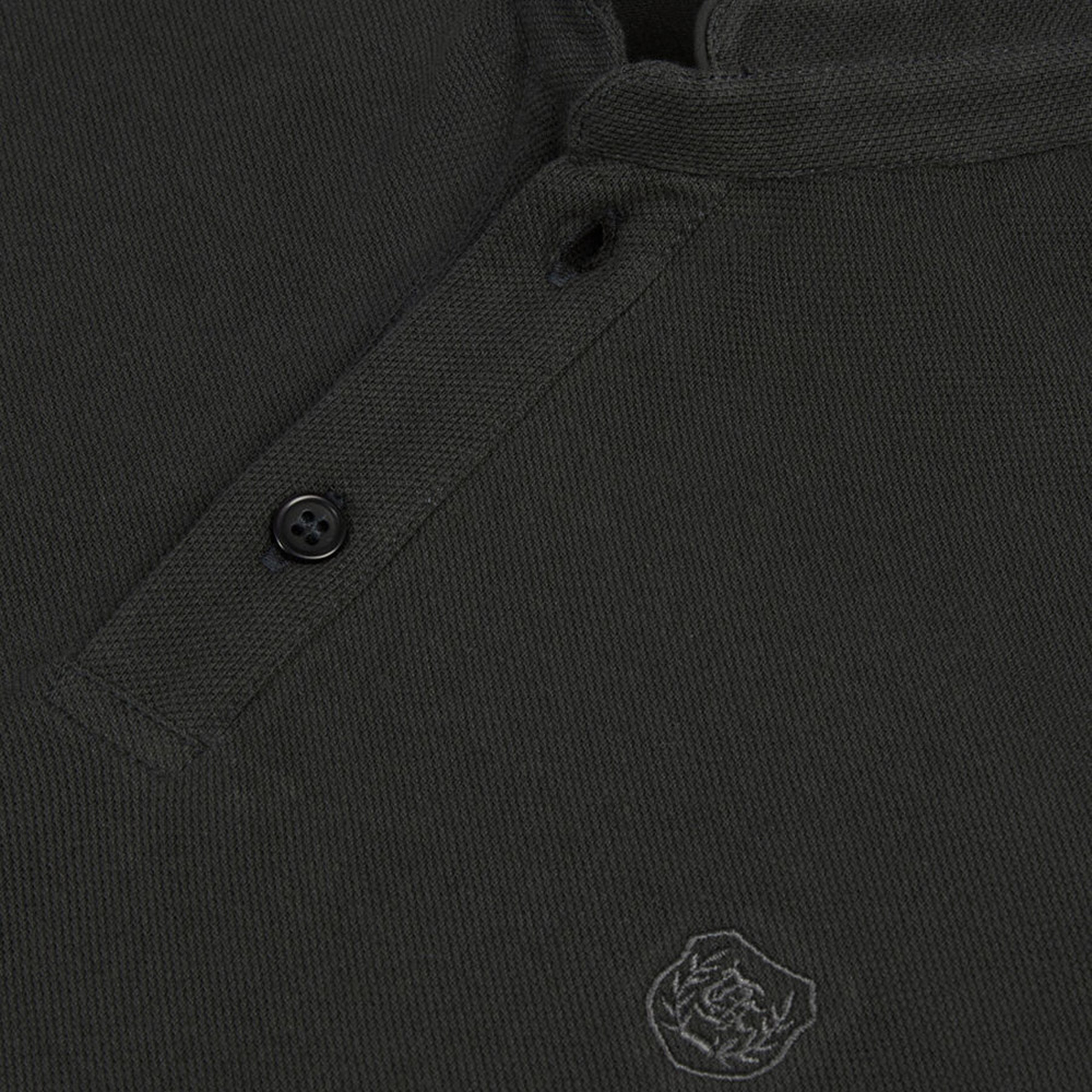 ERKEK SİYAH SLIM FIT POLO T-SHIRT