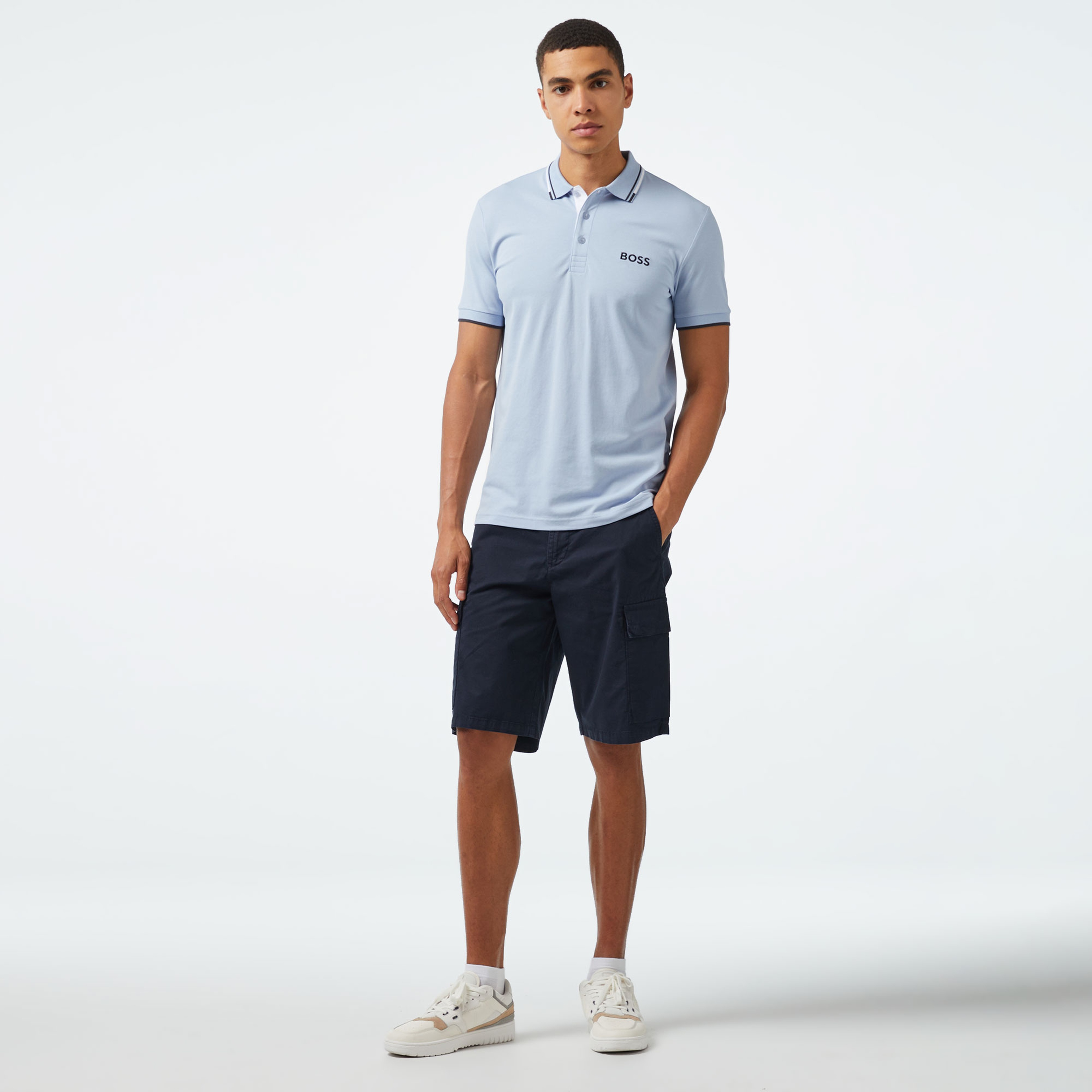 Boss Erkek Mor Polo
