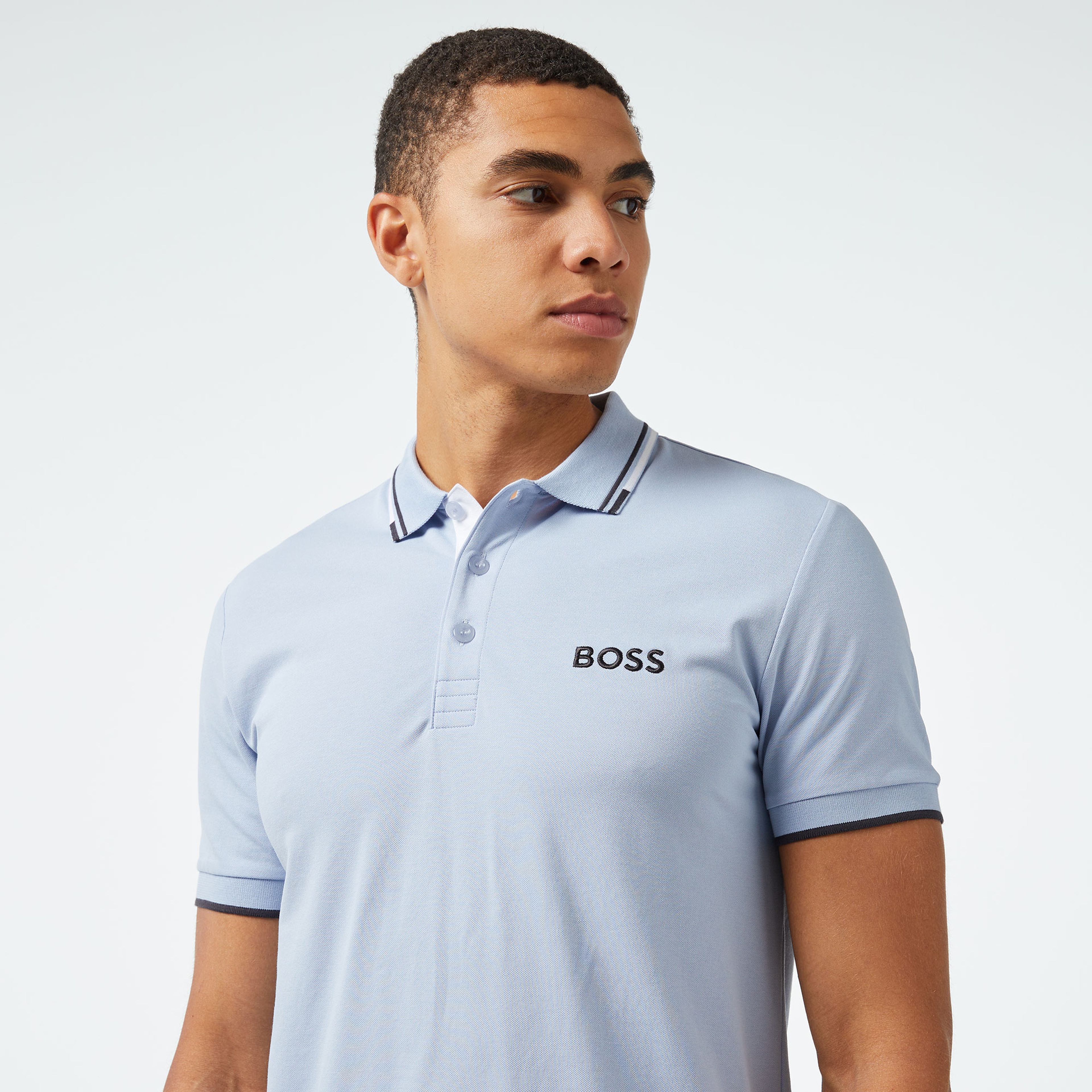 Boss Erkek Mor Polo