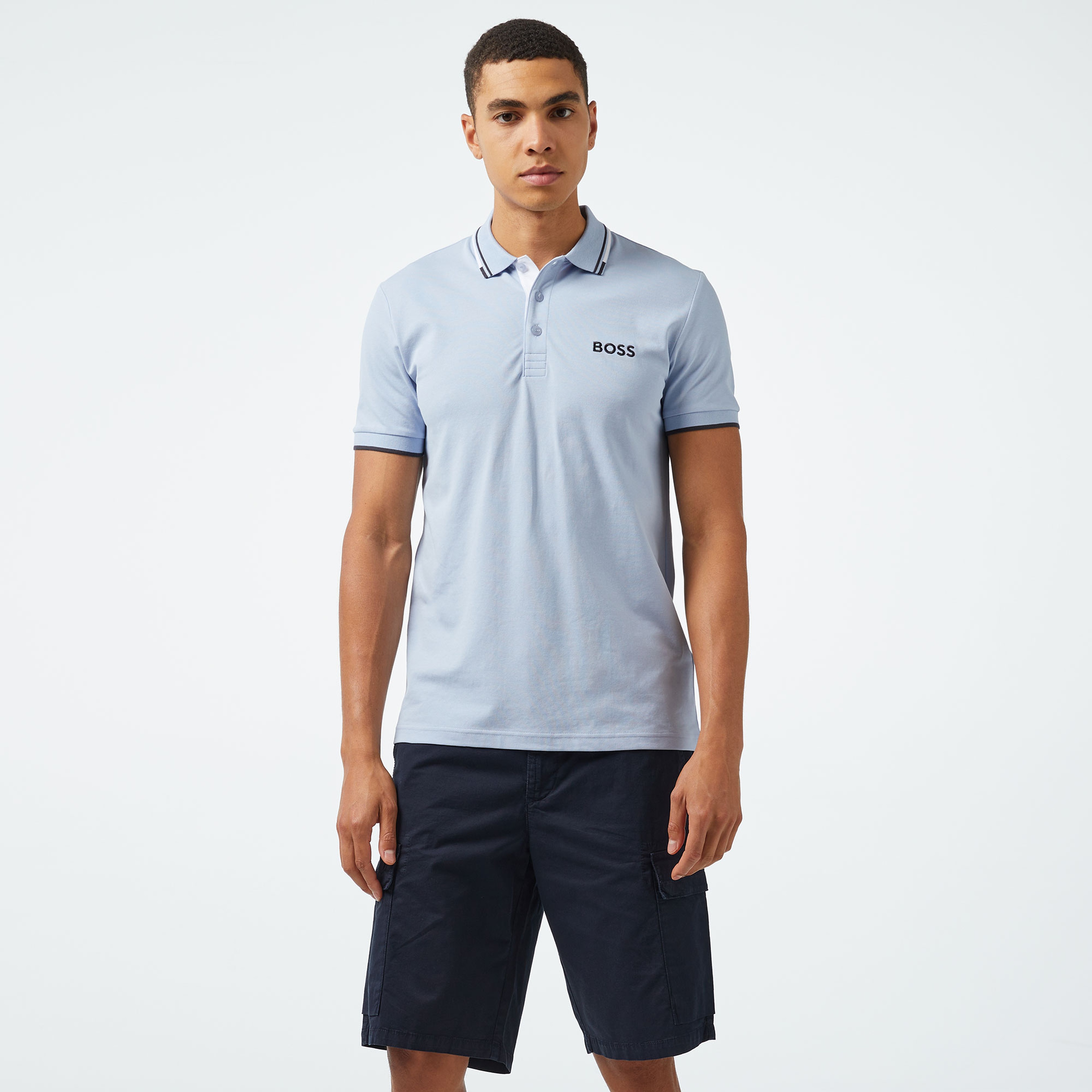 Boss Erkek Mor Polo