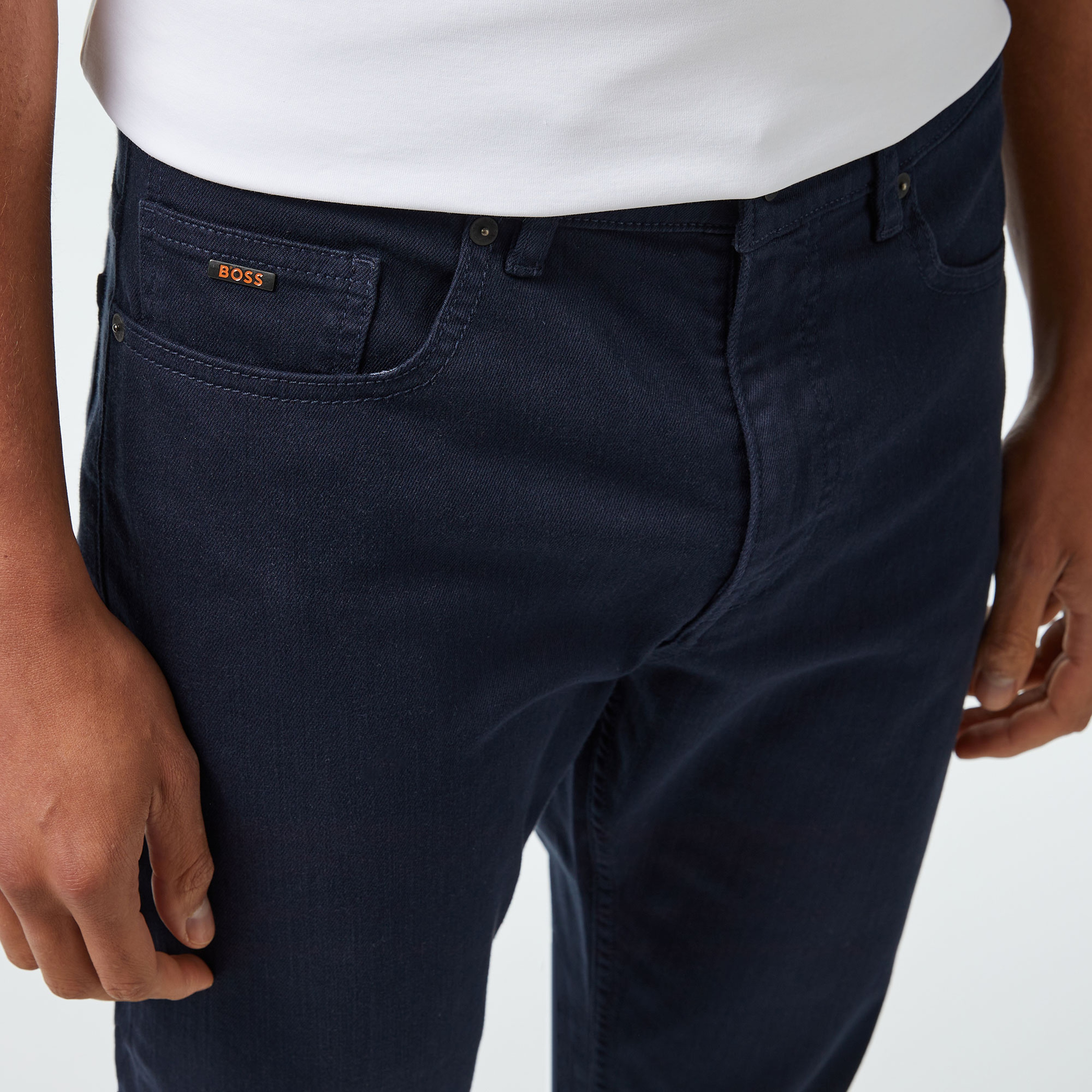 Boss Erkek Lacivert Pantolon