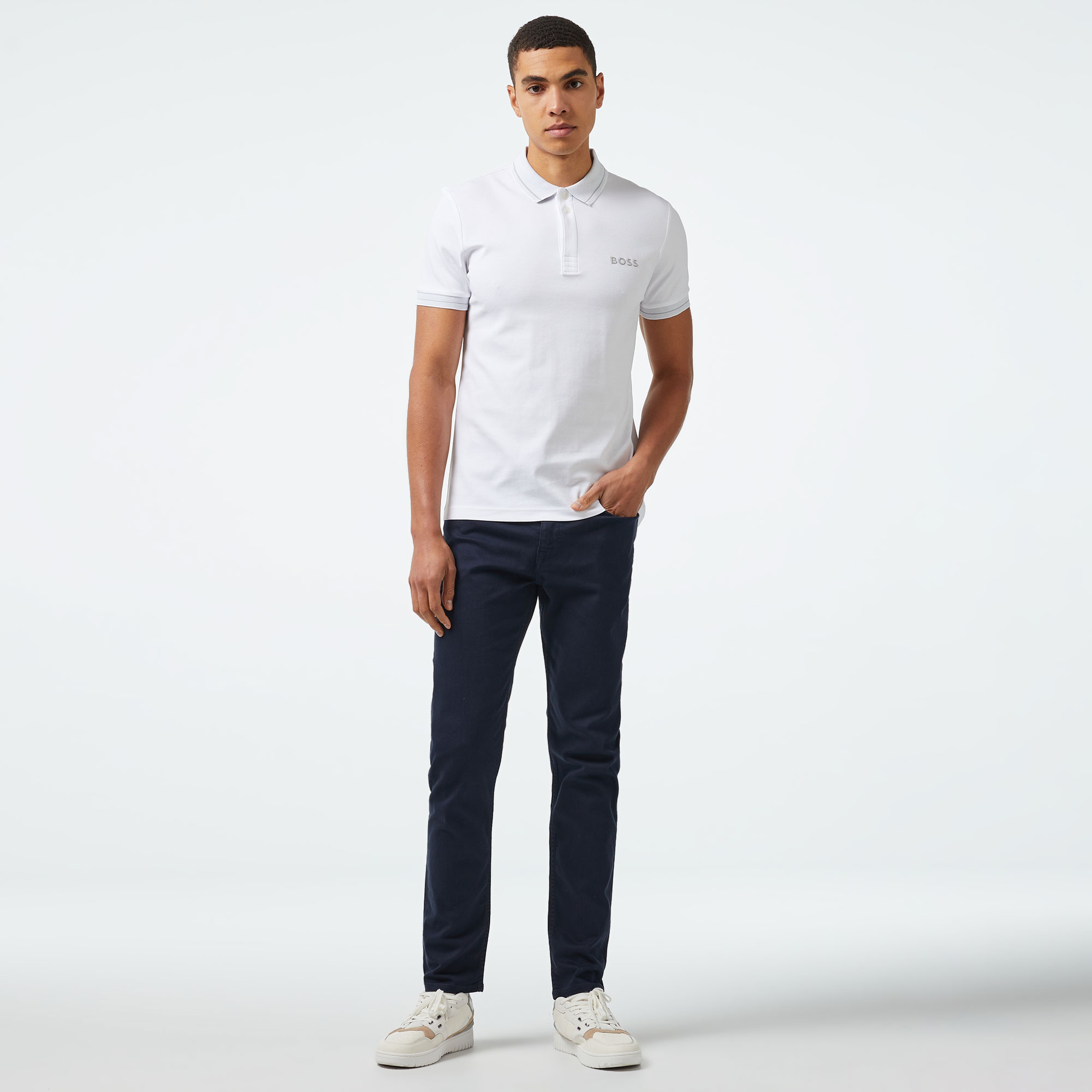 Boss Erkek Lacivert Pantolon