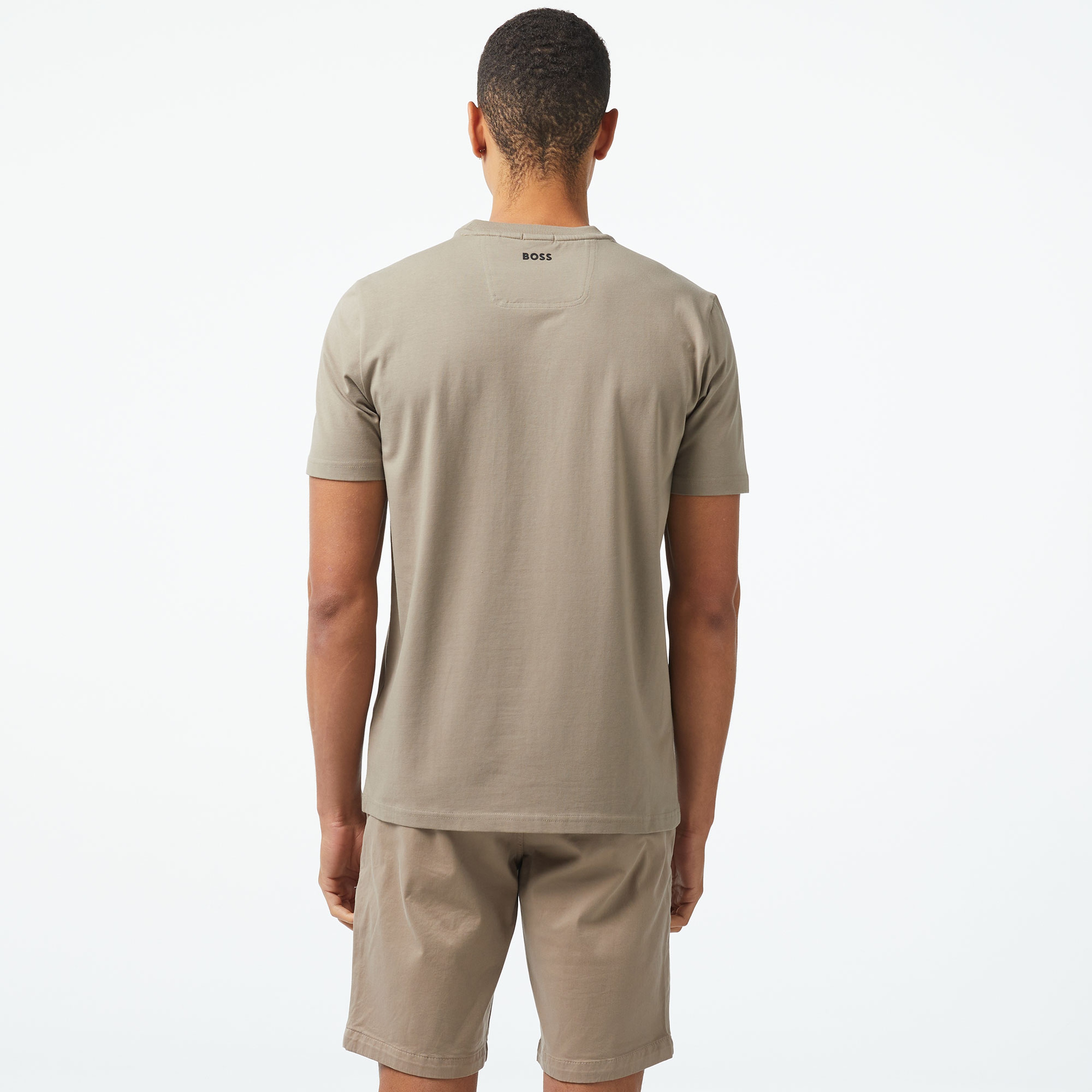 Boss Erkek Bej T-Shirt