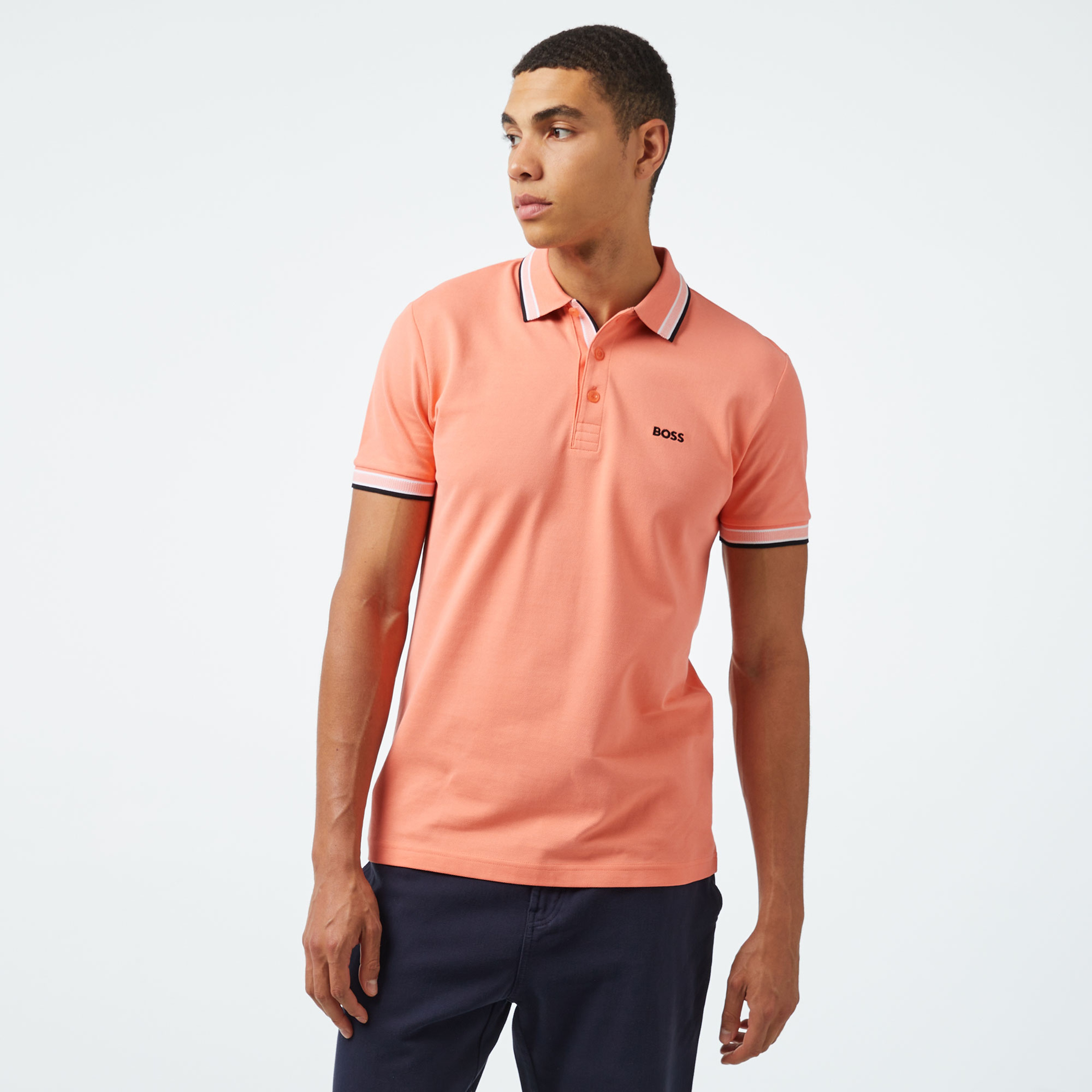 Boss Erkek Pembe Polo