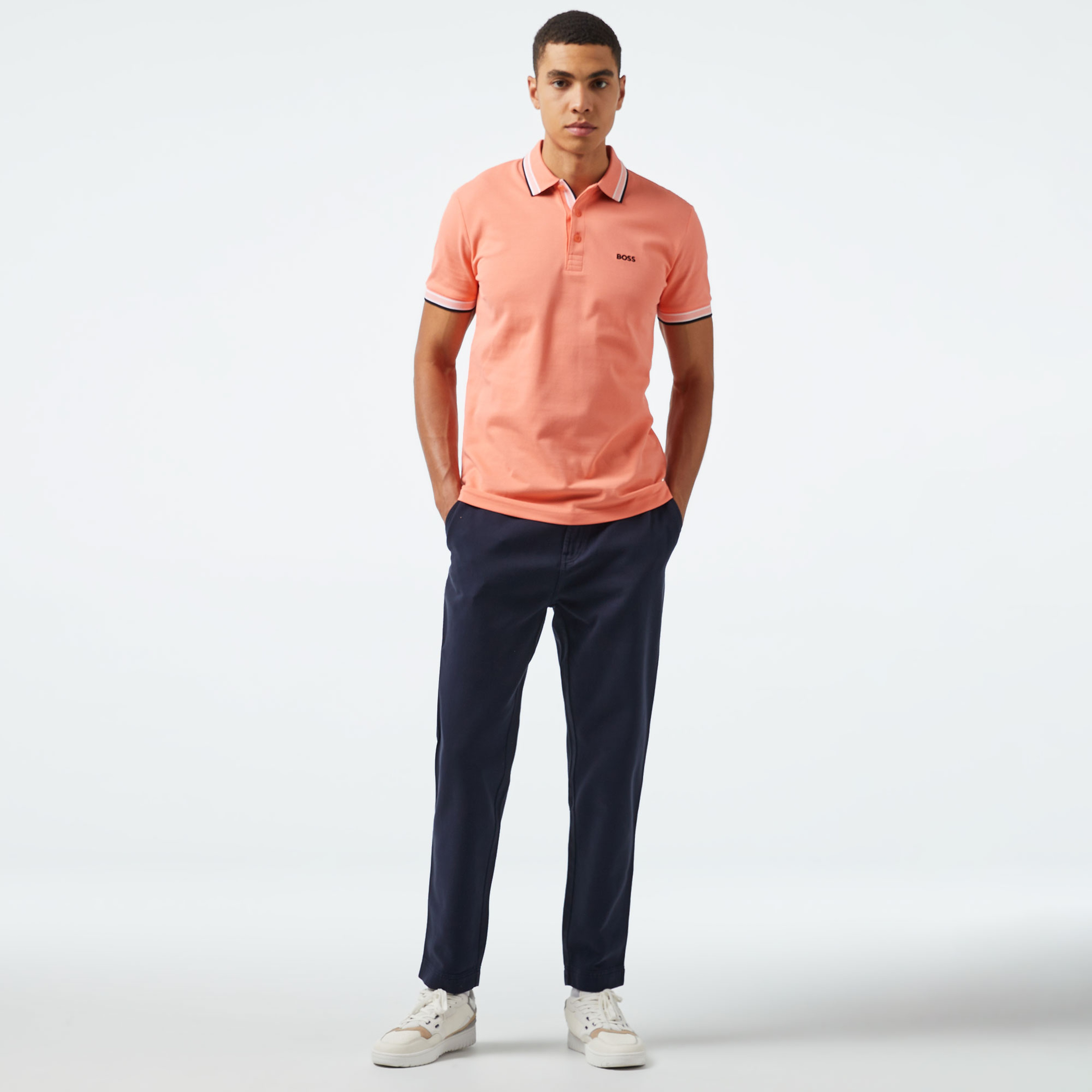 Boss Erkek Pembe Polo