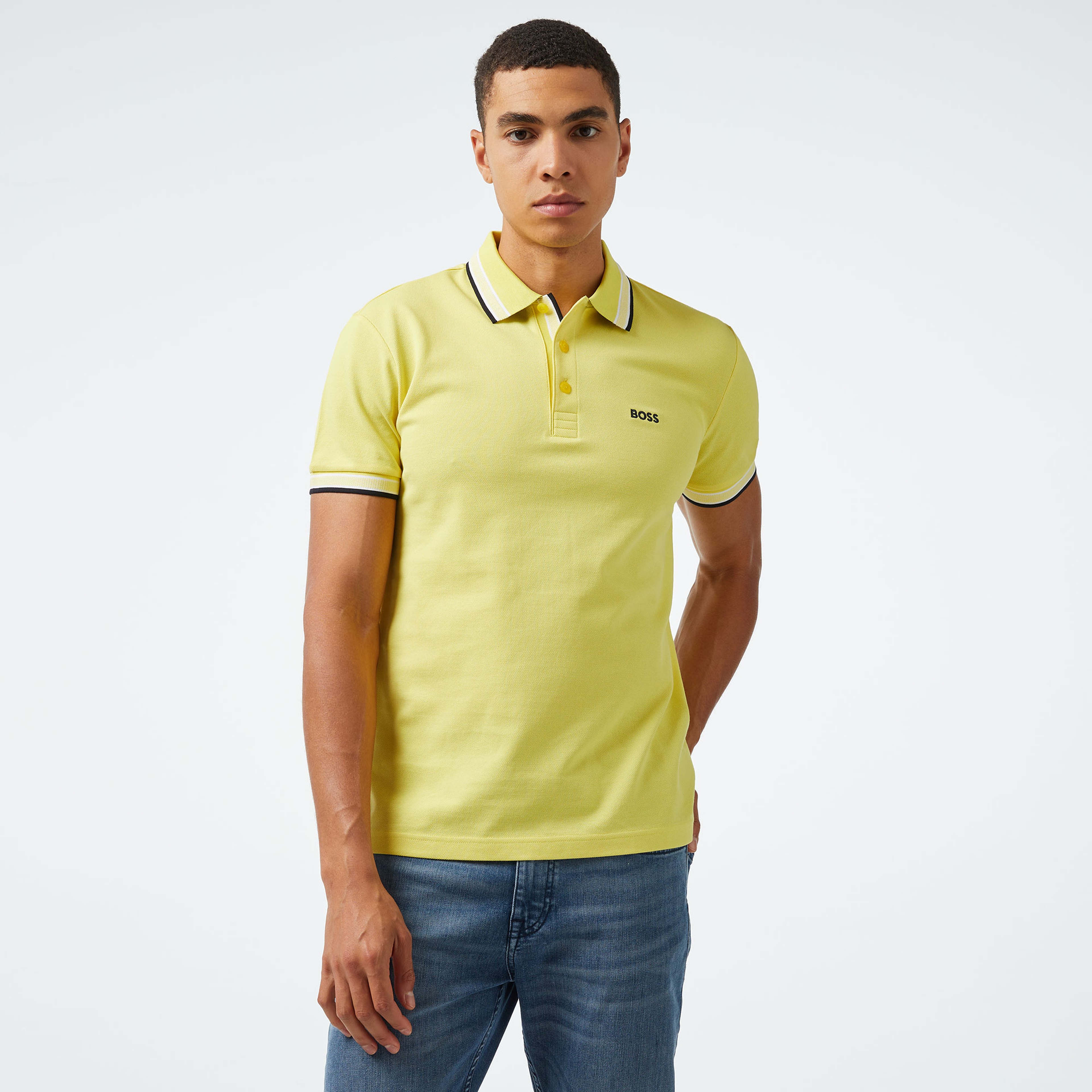 Boss Erkek Sarı Polo