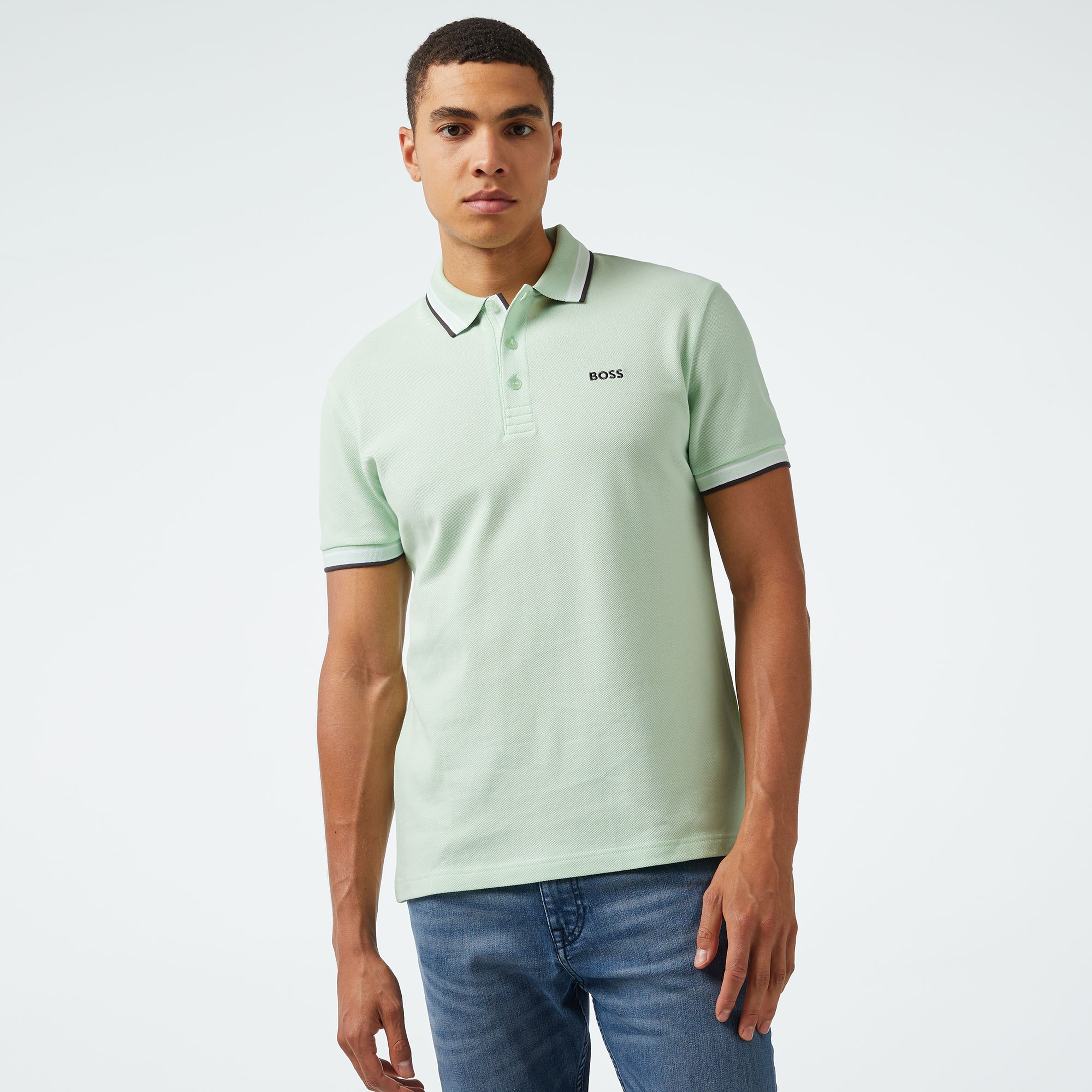 Boss Erkek Yeşil Polo