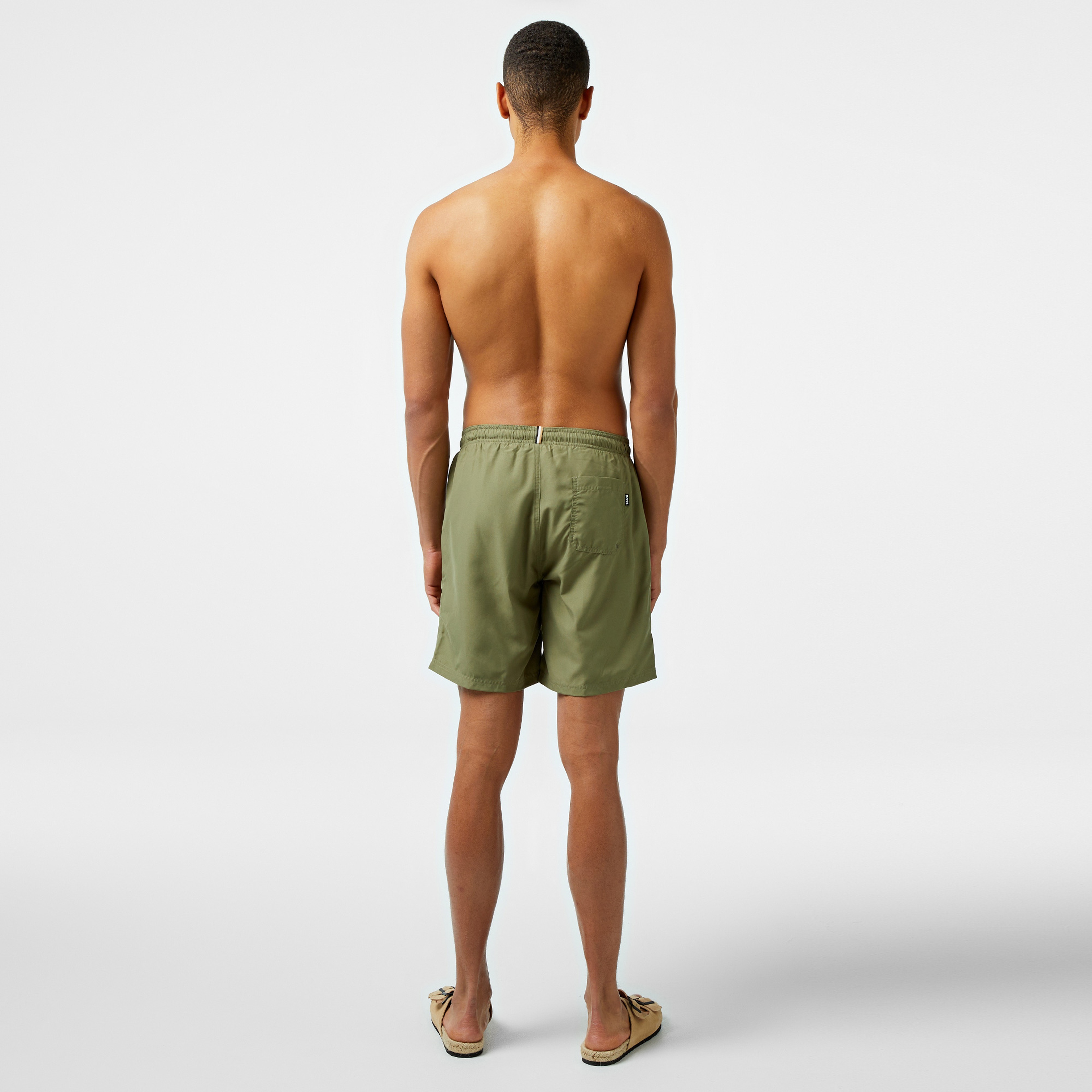 Boss Erkek Yeşil Mayo Şort