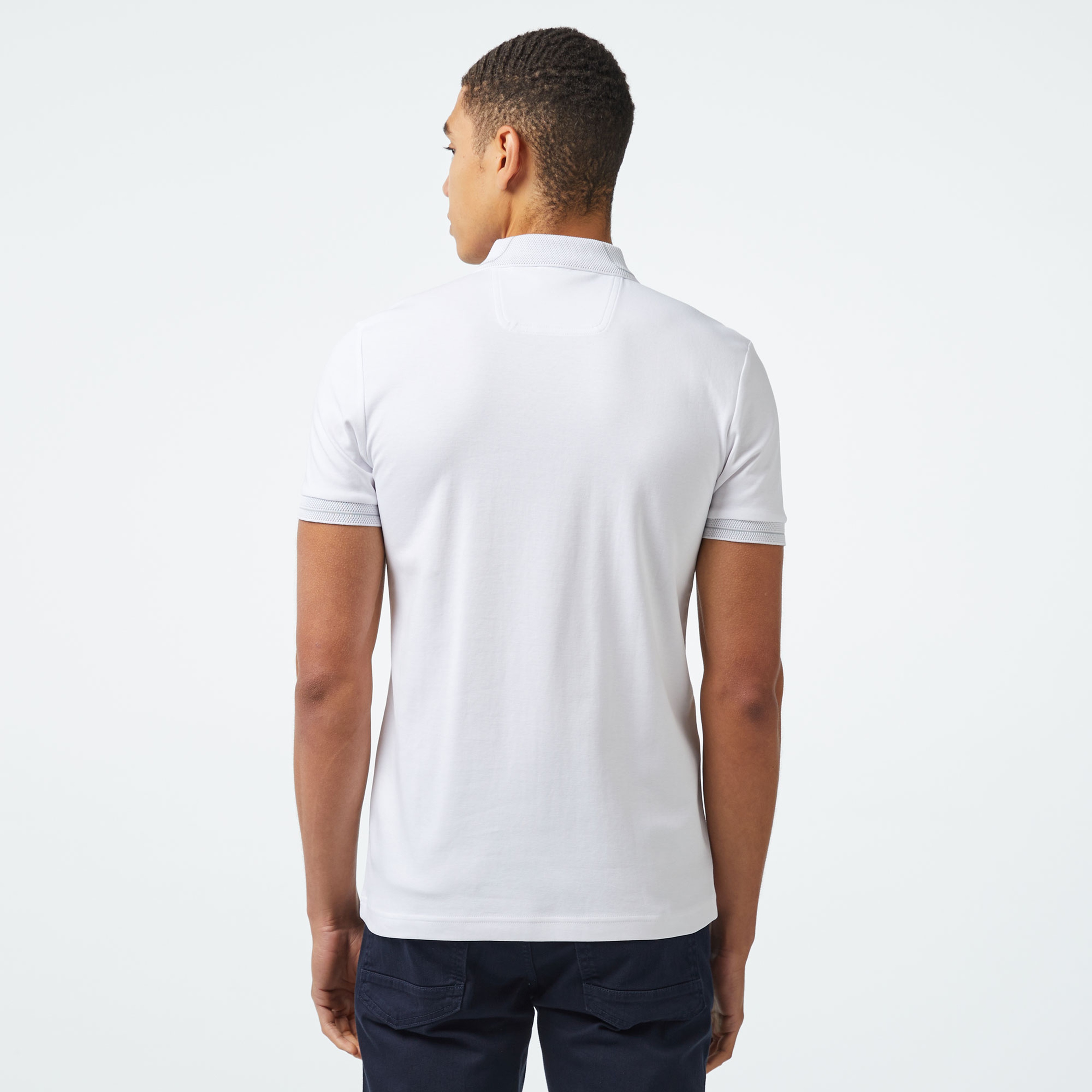 Boss Erkek Beyaz Polo