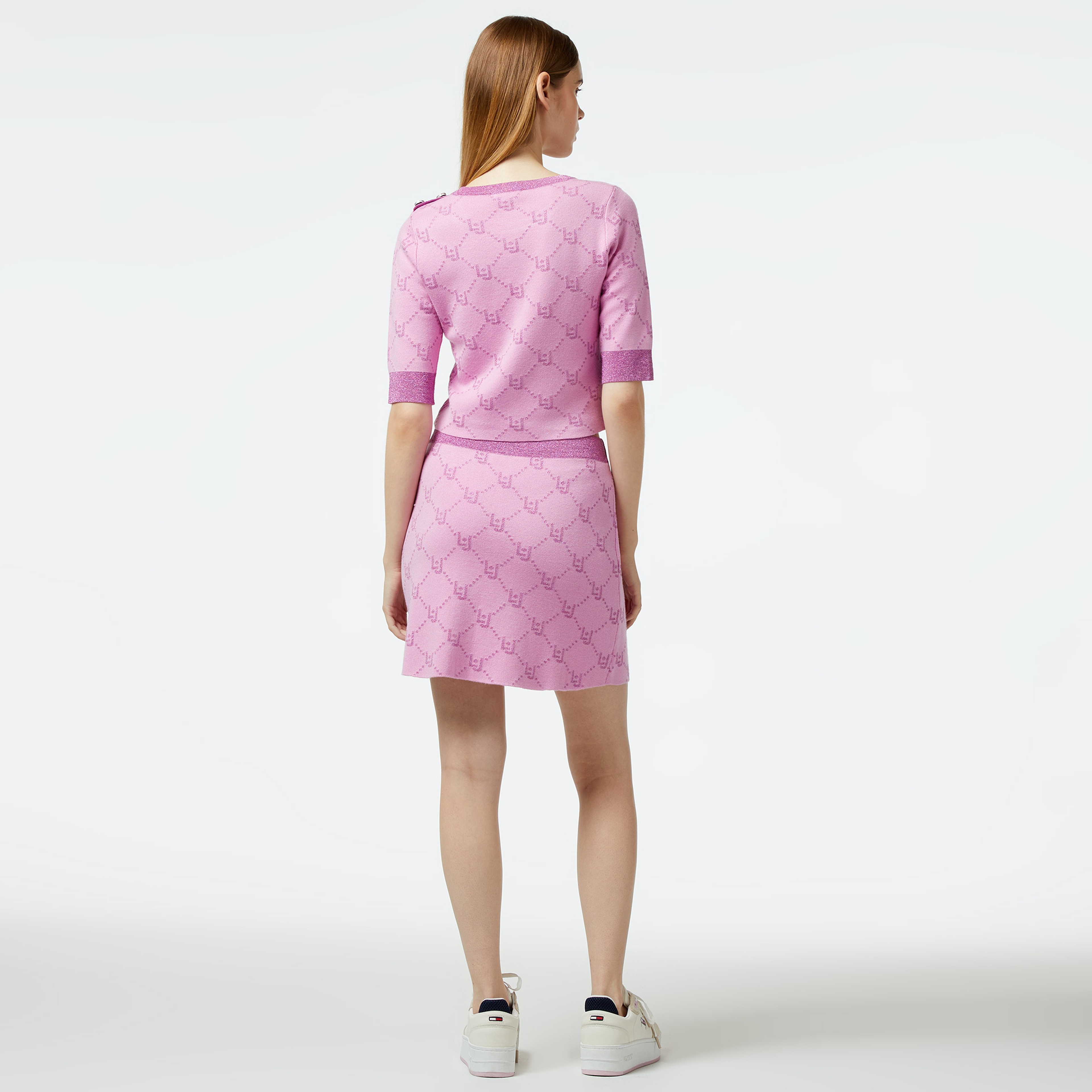 Liu Jo Kadın Pembe Etek