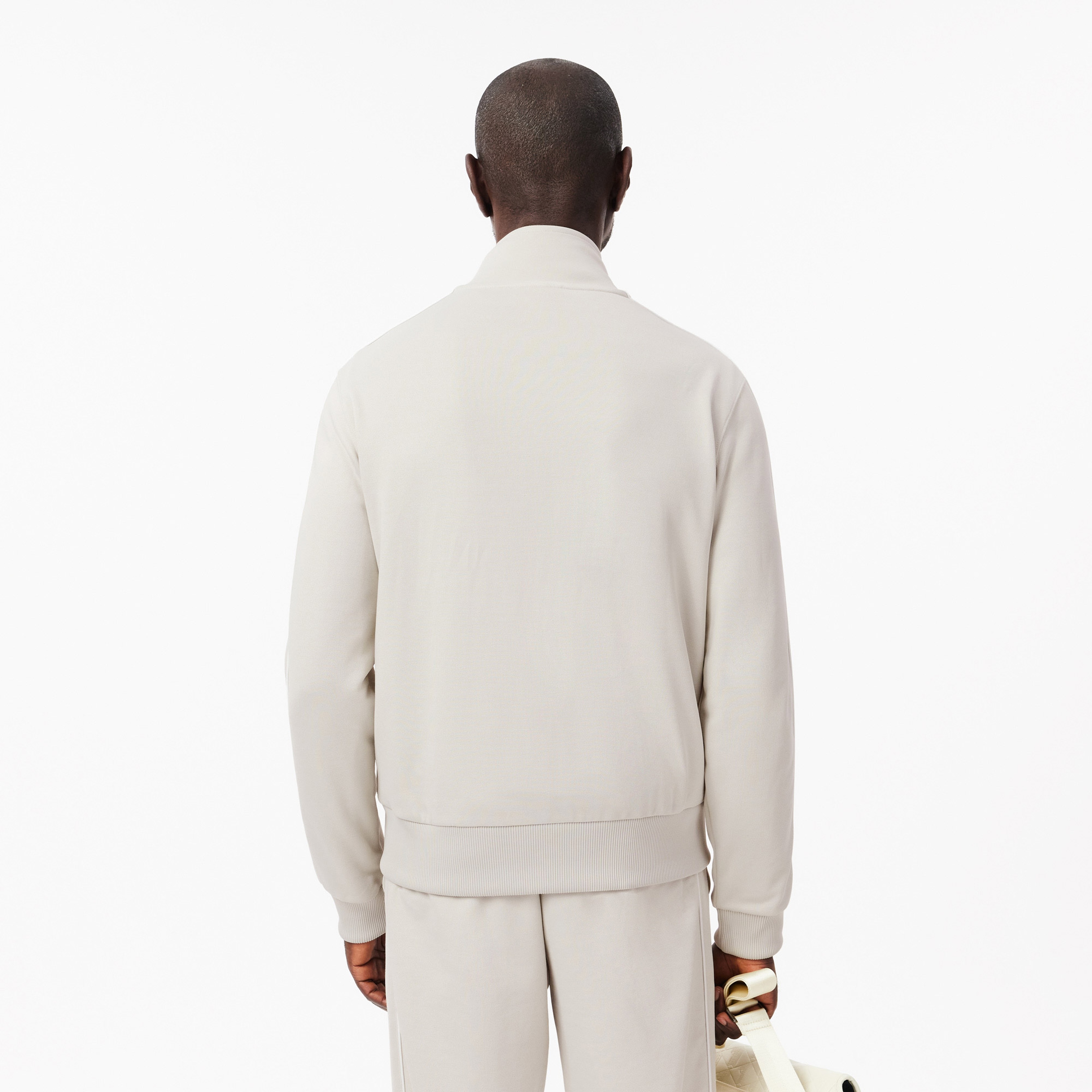 Erkek Regular Fit Fermuarlı Gri Sweatshirt