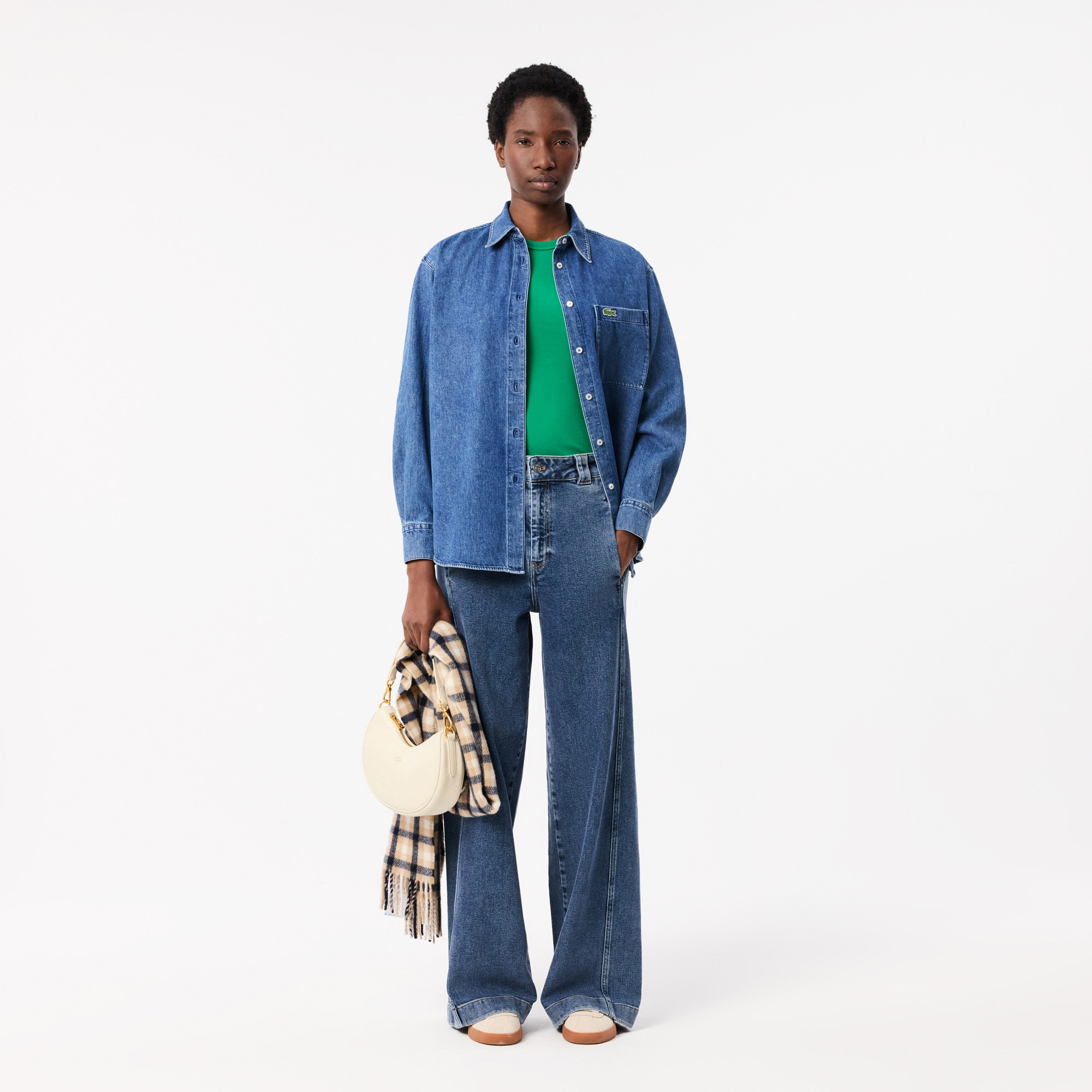 Oversized Denim Shirt