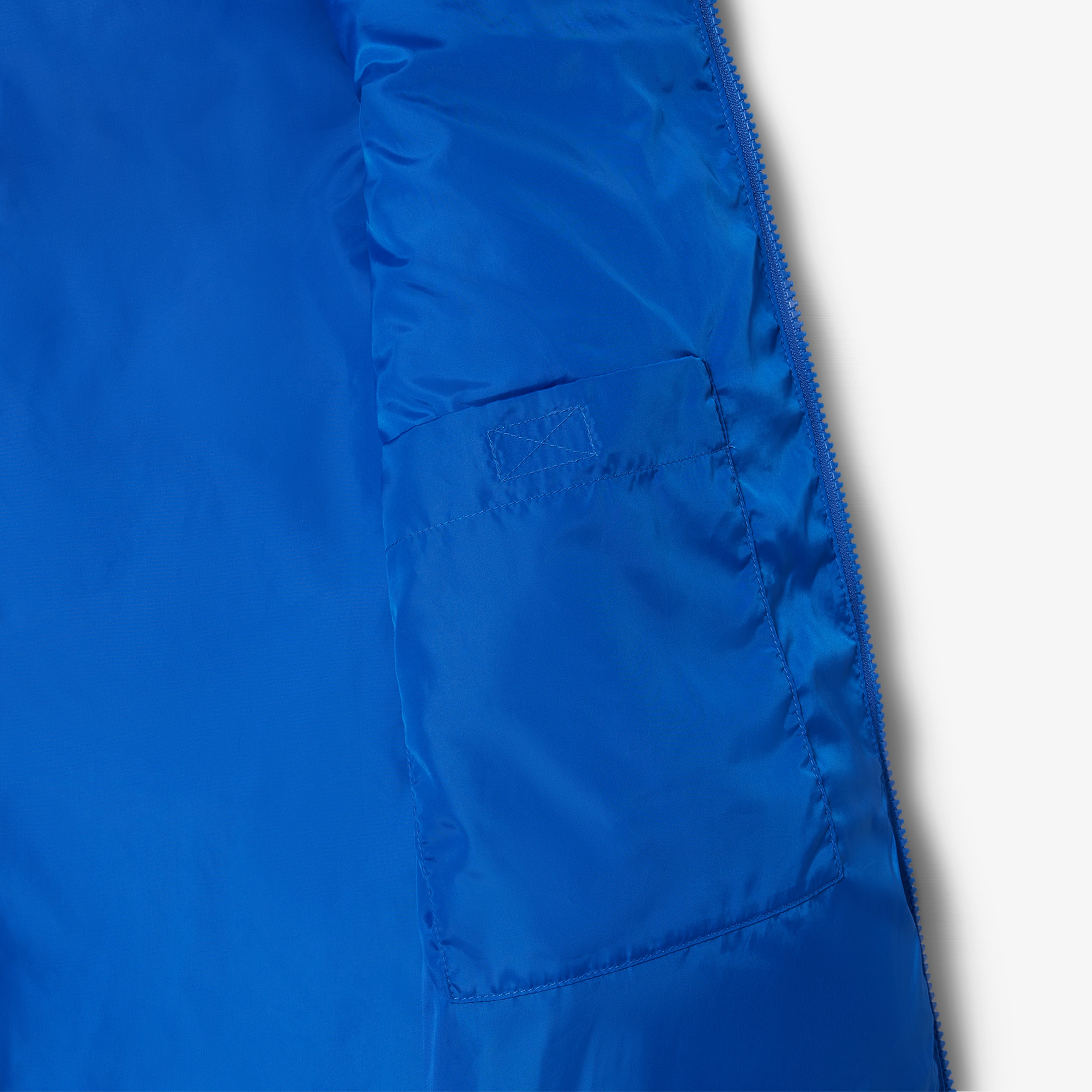 Erkek Relaxed Fit Kapüşonlu Mavi Mont