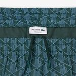 Paris Erkek Regular Fit Monogram Yeşil Eşofman Altı