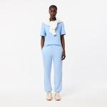 Unisex Classic Fit Bisiklet Yaka Açık Mavi T-Shirt