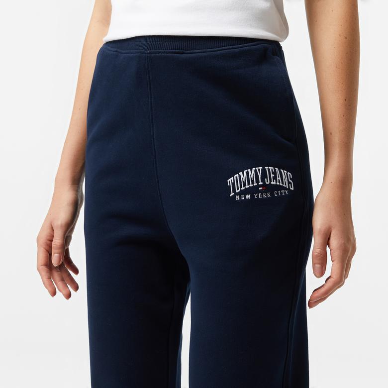 Tommy Jeans Rlx Varsity Kadın Mavi Eşofman Alti