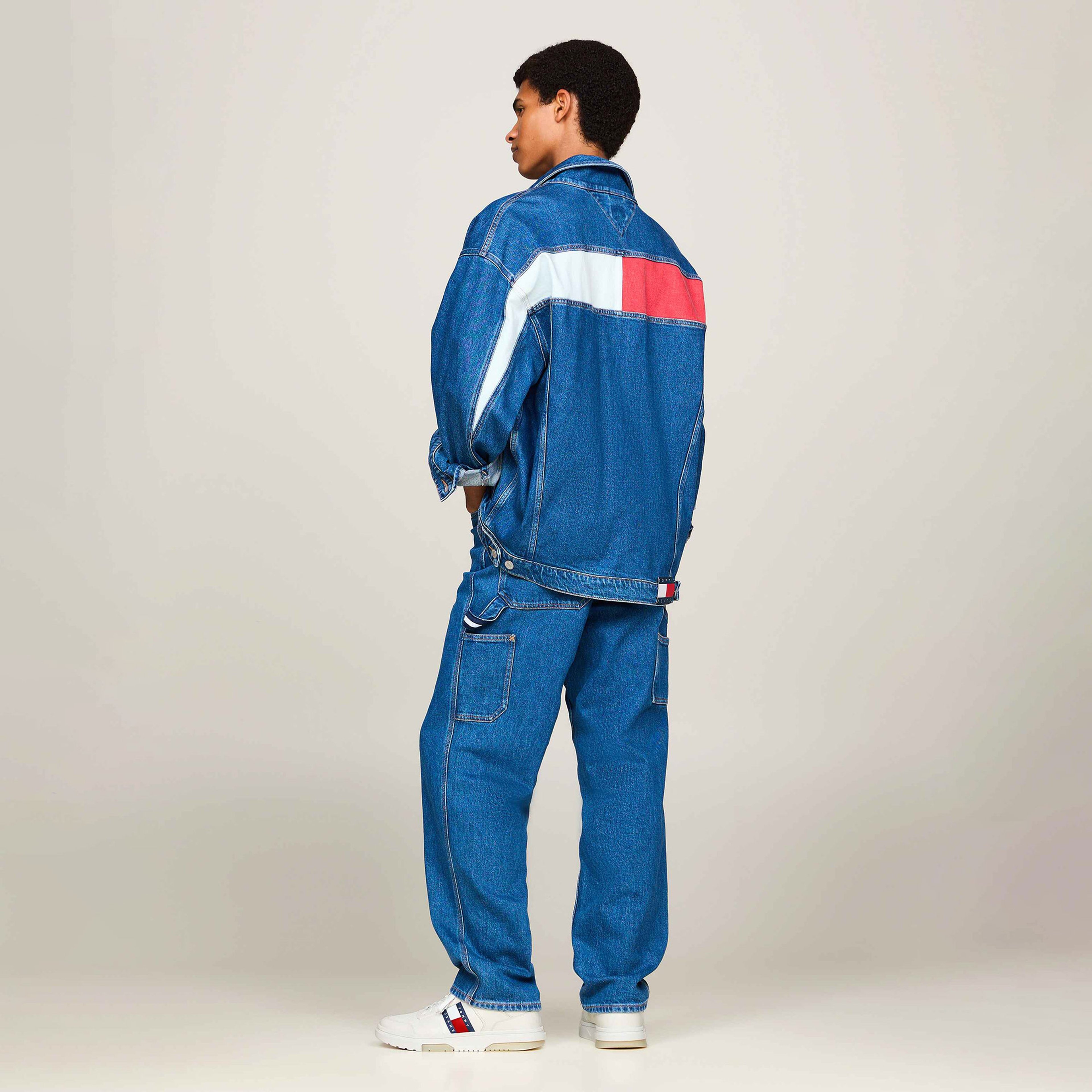 Tommy Jeans The Brooklyn Leather Erkek Beyaz Sneaker