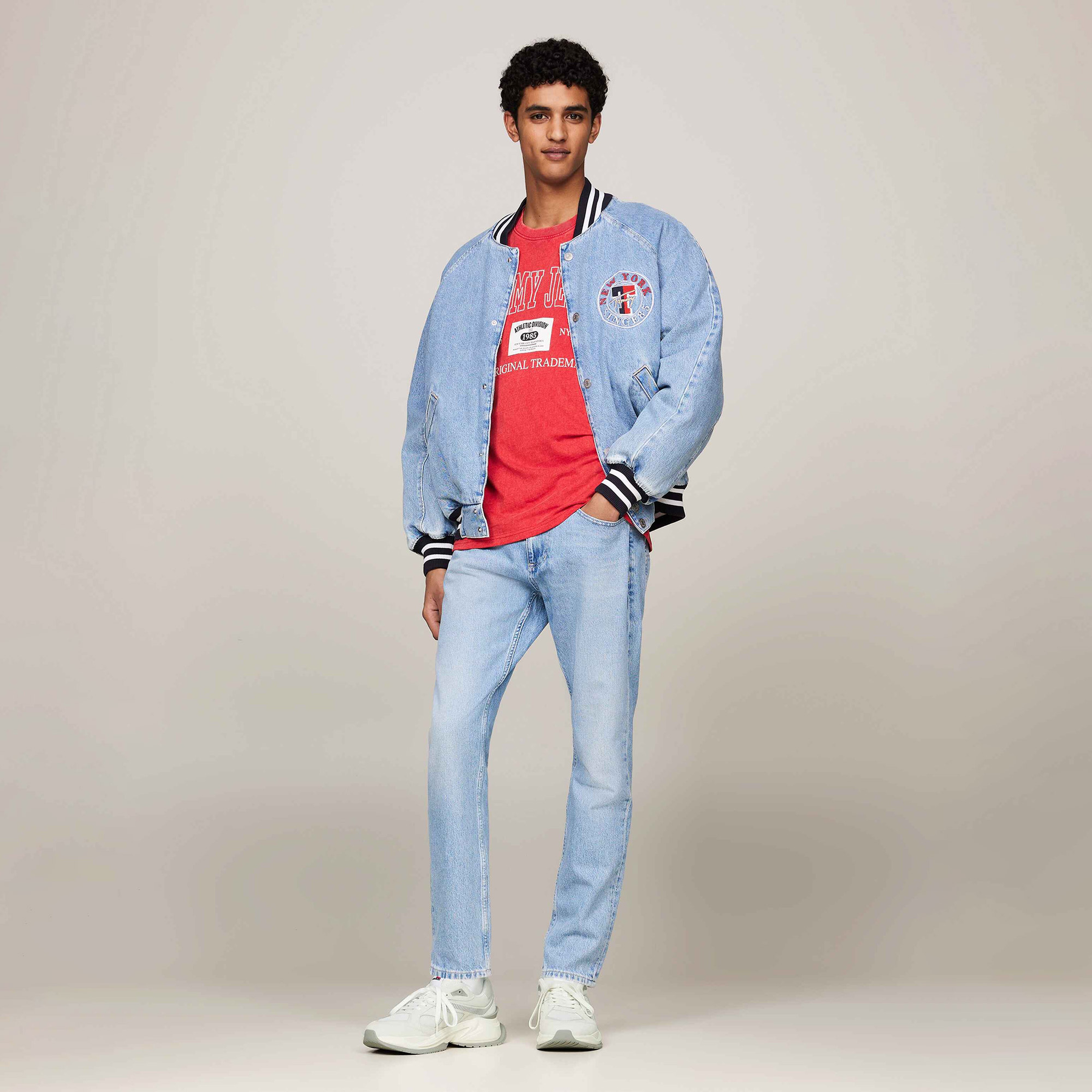 Tommy Jeans Confortable Erkek Beyaz Sneaker