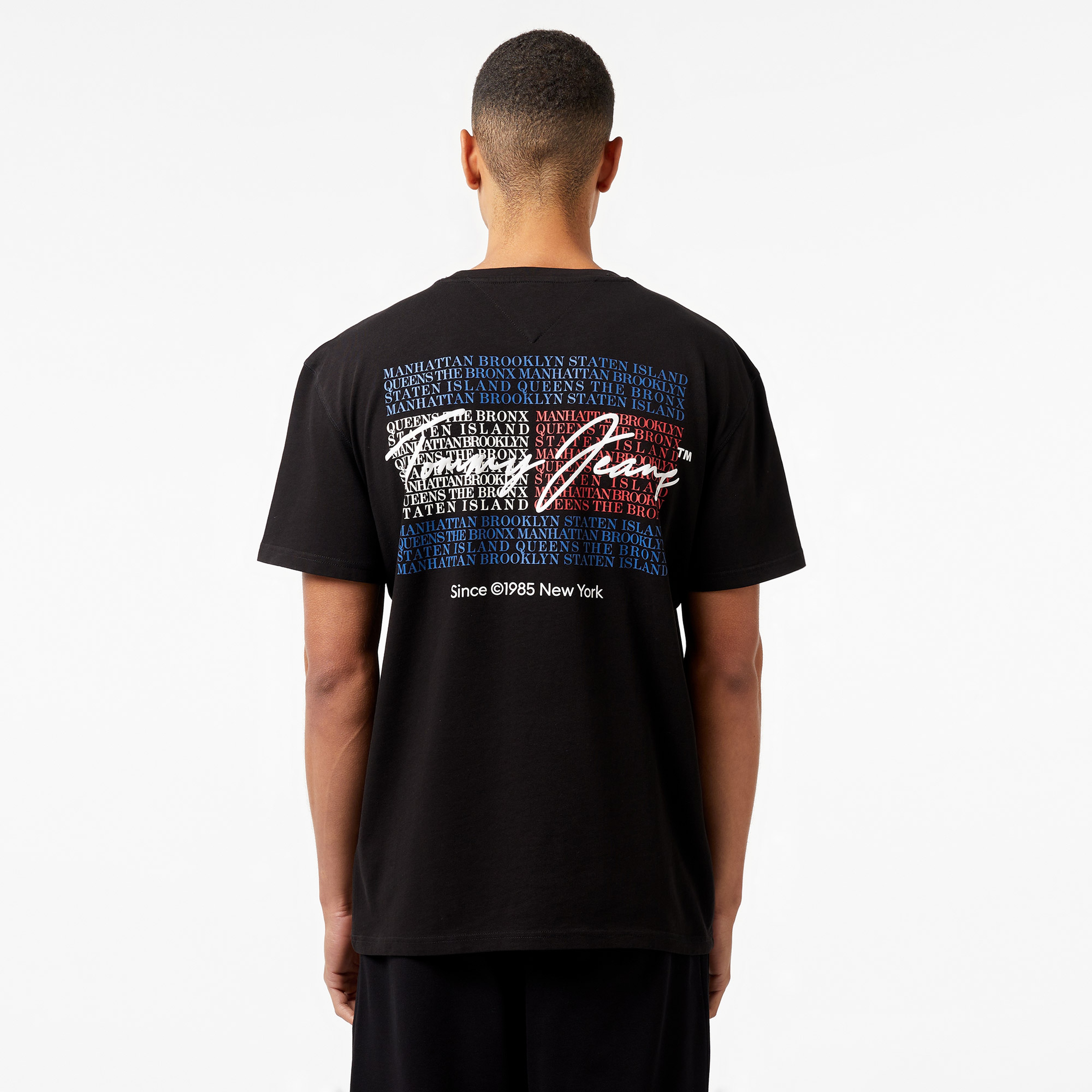 Tommy Jeans Reg Vintage Dna Erkek Siyah T-Shirt