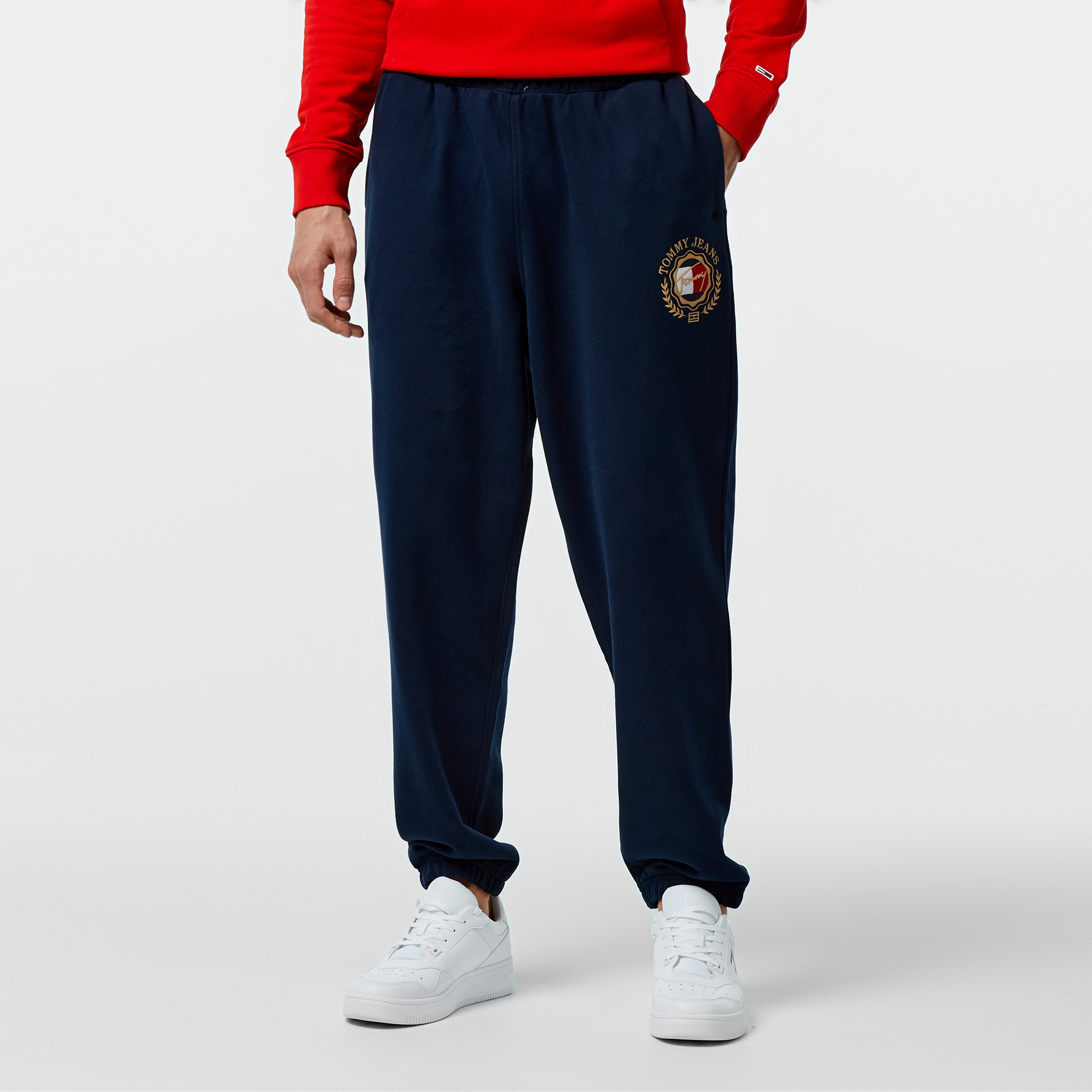 Tommy Jeans Rlx Prep Explorer Erkek Mavi Eşofman Altı