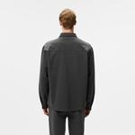 Erkek Relaxed Fit Koyu Gri Gömlek