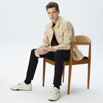 Erkek Gömlek Yaka Bej Ceket