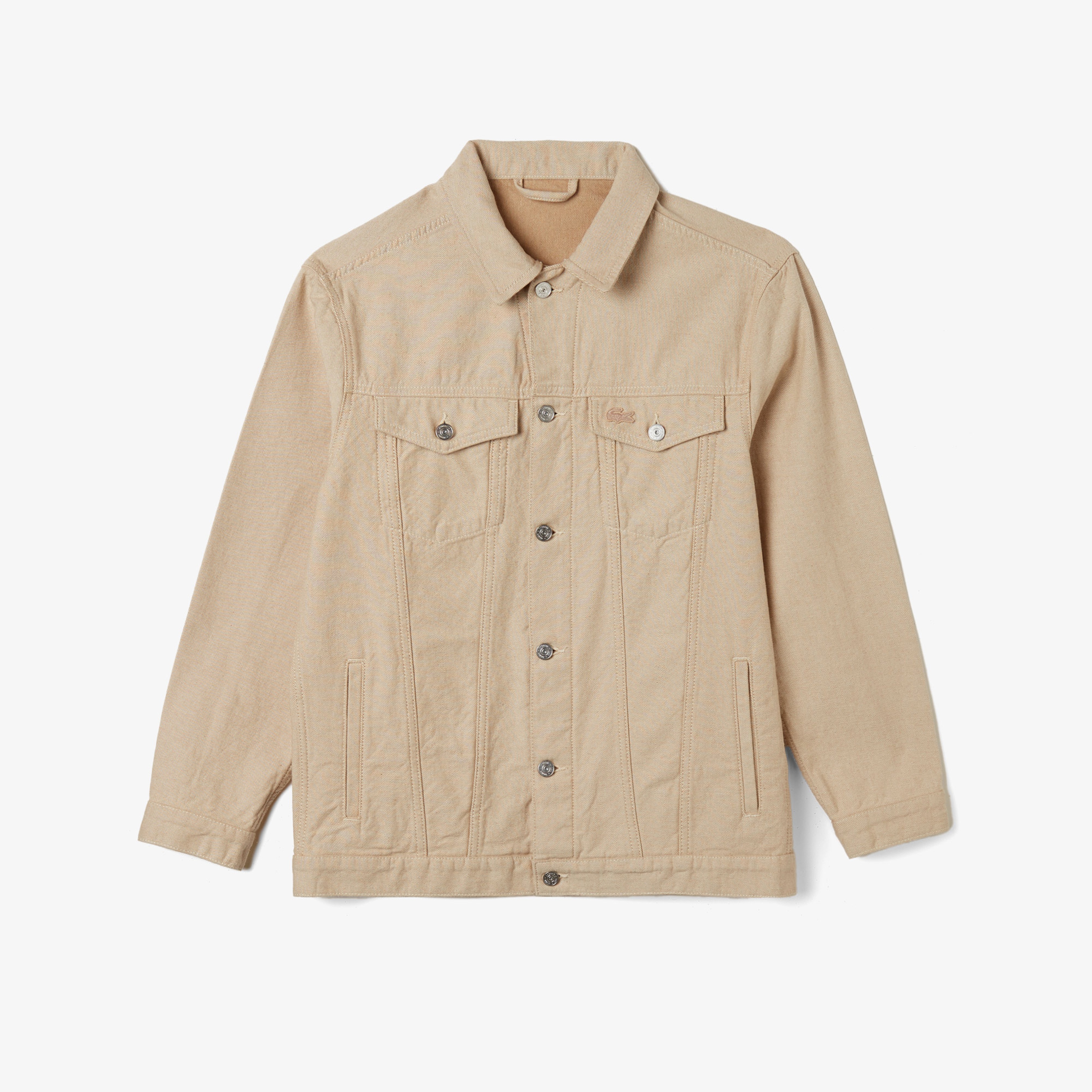 Erkek Gömlek Yaka Bej Ceket