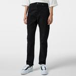 Kadın Regular Fit Denim Siyah Pantolon