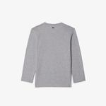 Erkek Çocuk Baskılı Gri T-Shirt