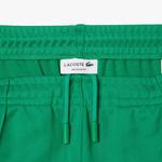 Erkek Regular Fit Çizgili Yeşil Eşofman Altı