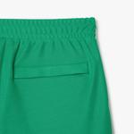 Erkek Regular Fit Çizgili Yeşil Eşofman Altı