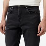 Erkek Regular Fit Denim Siyah Pantolon